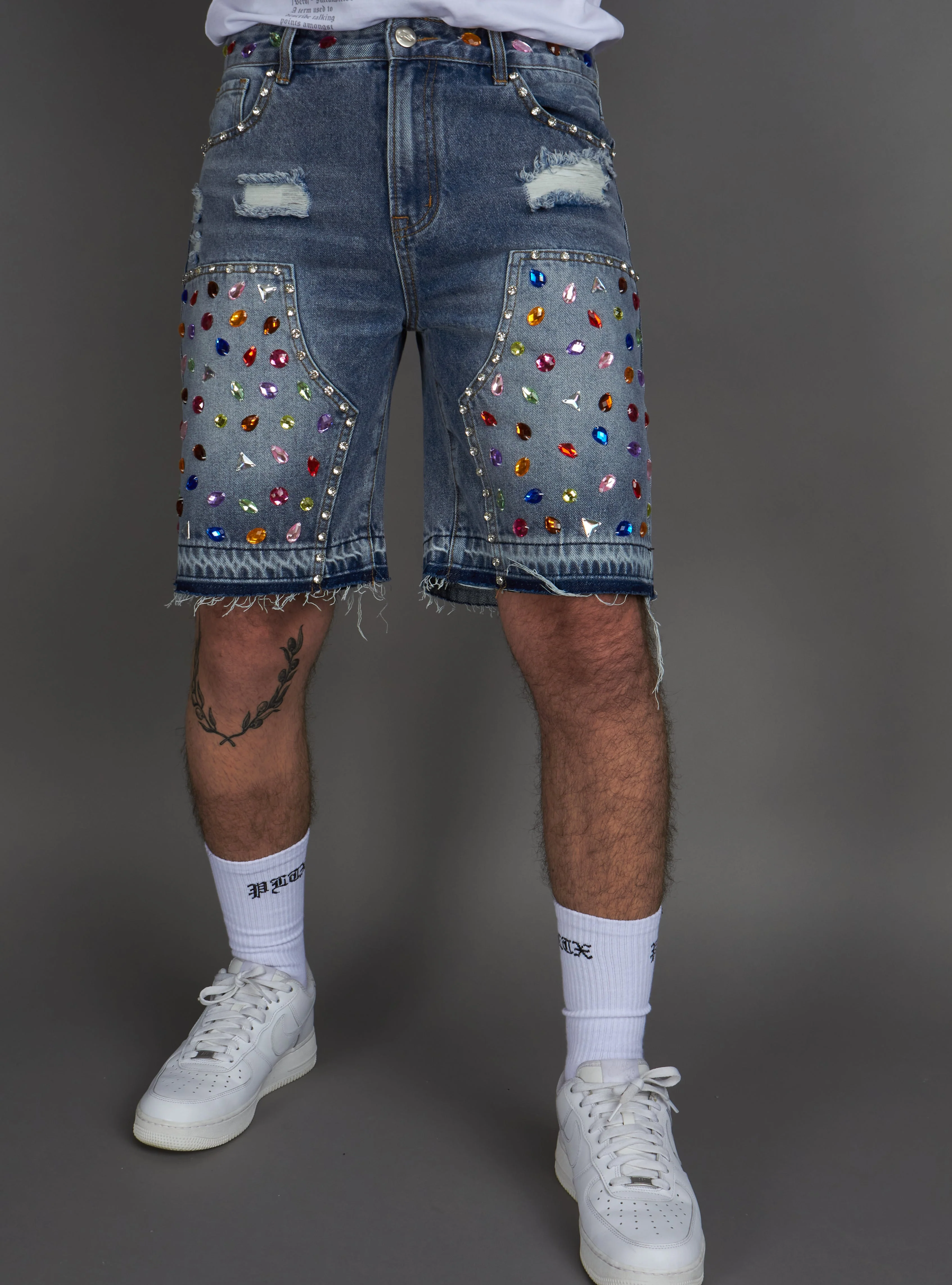 Politics Shorts - Leo - Light Blue - 300 - Image 13