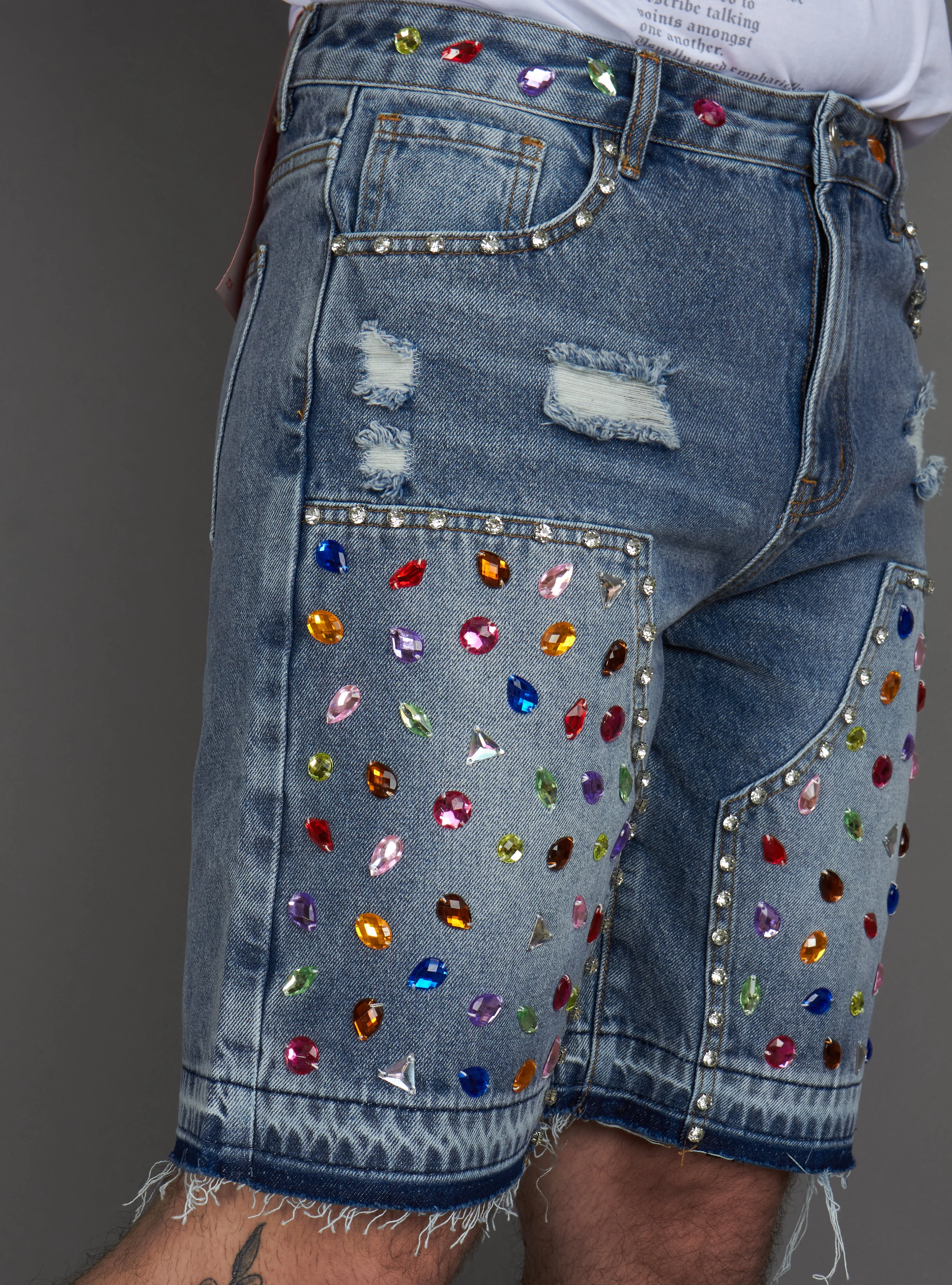 Politics Shorts - Leo - Light Blue - 300 - Image 18
