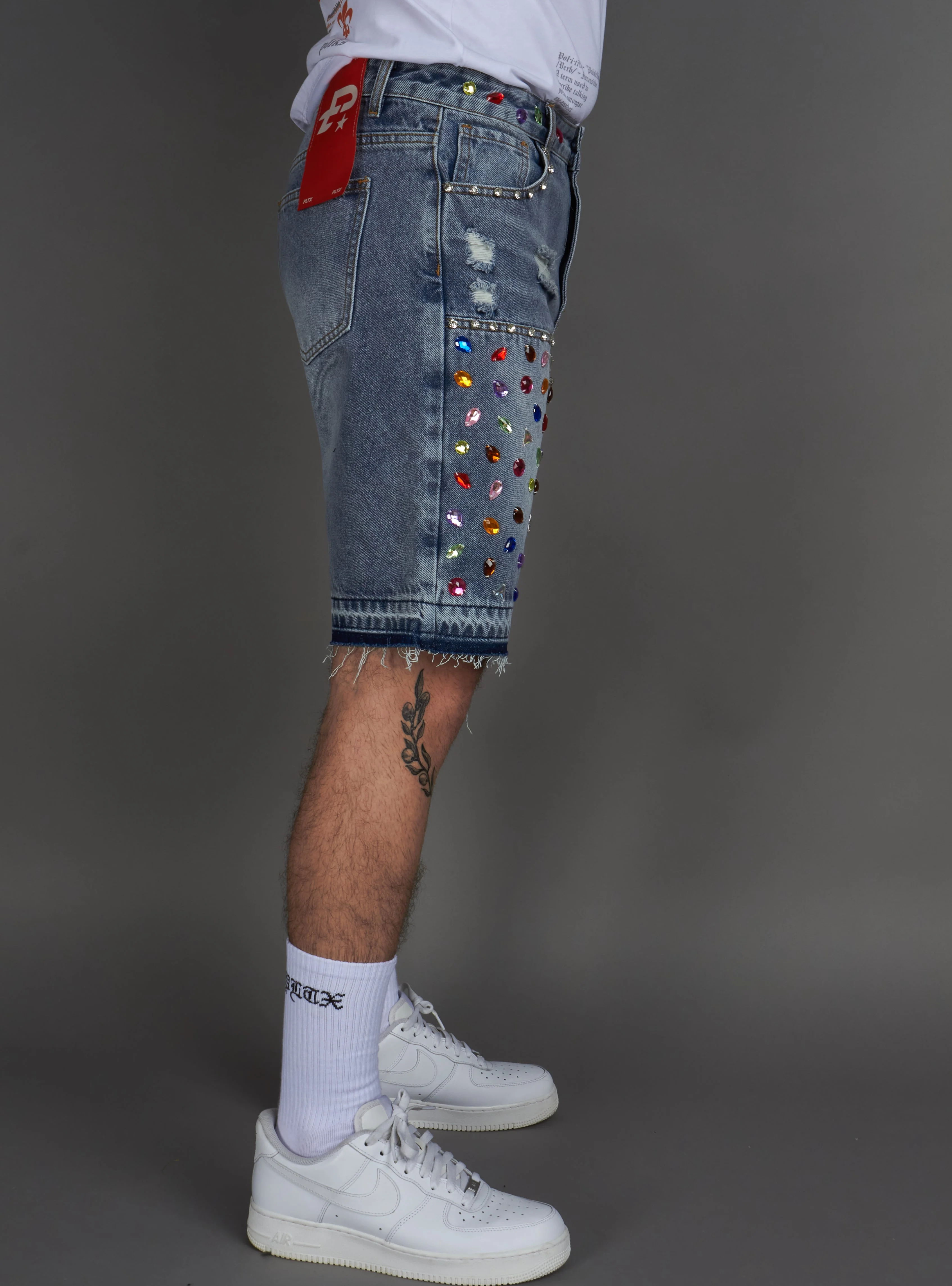 Politics Shorts - Leo - Light Blue - 300 - Image 7