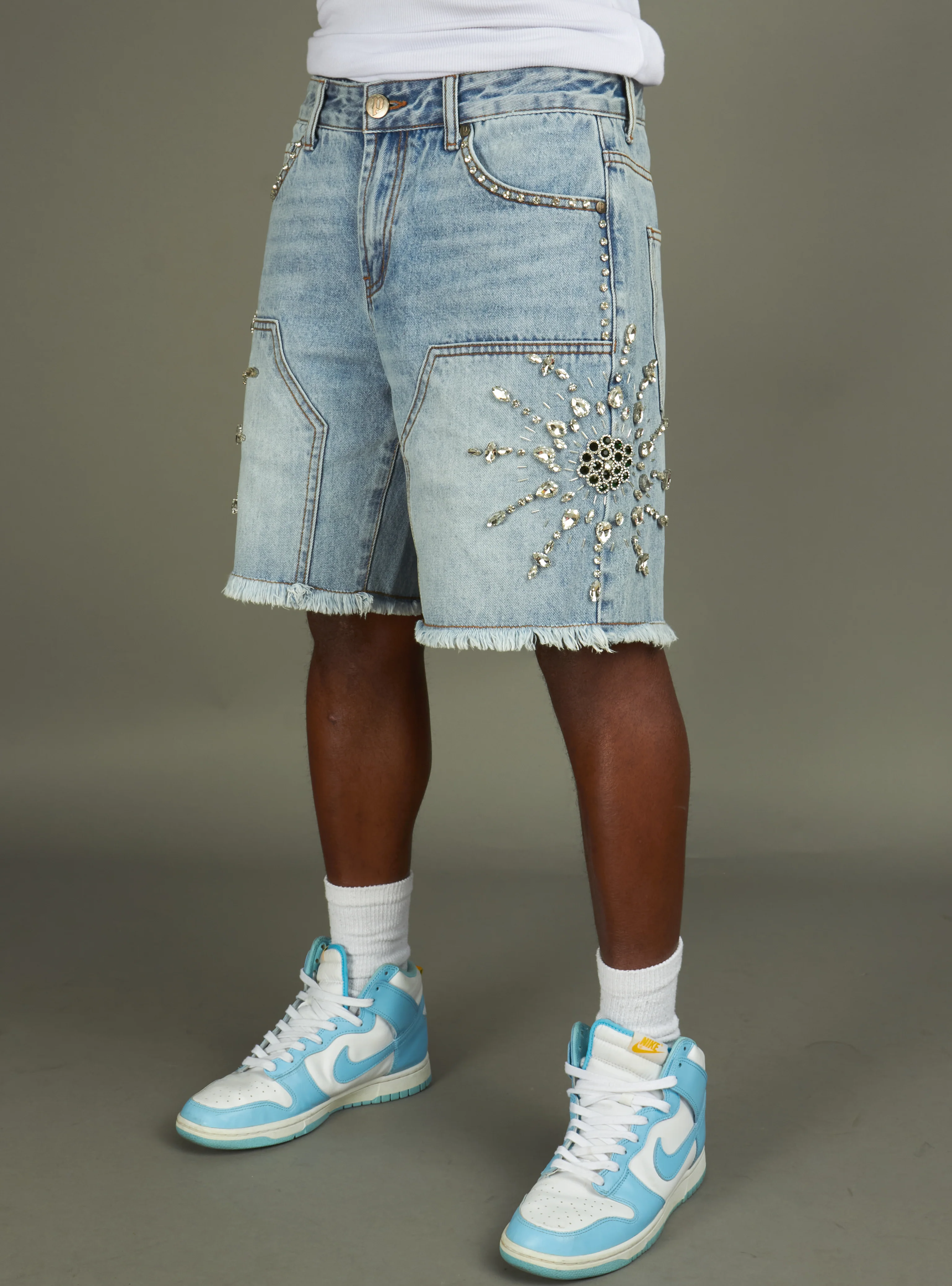 Politics Shorts - Maud - Blue Wash - 201 - Image 3