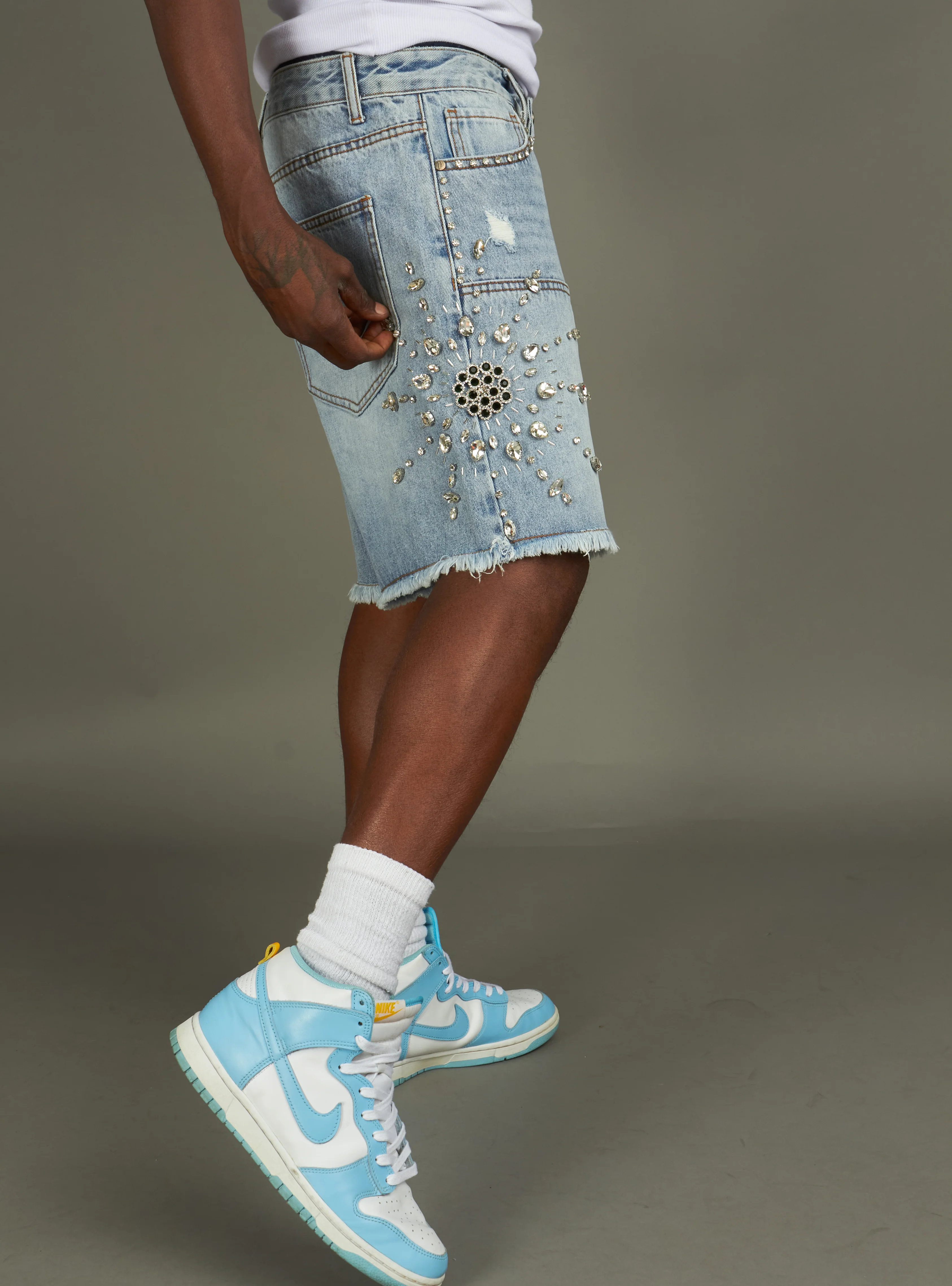 Politics Shorts - Maud - Blue Wash - 201 - Image 5