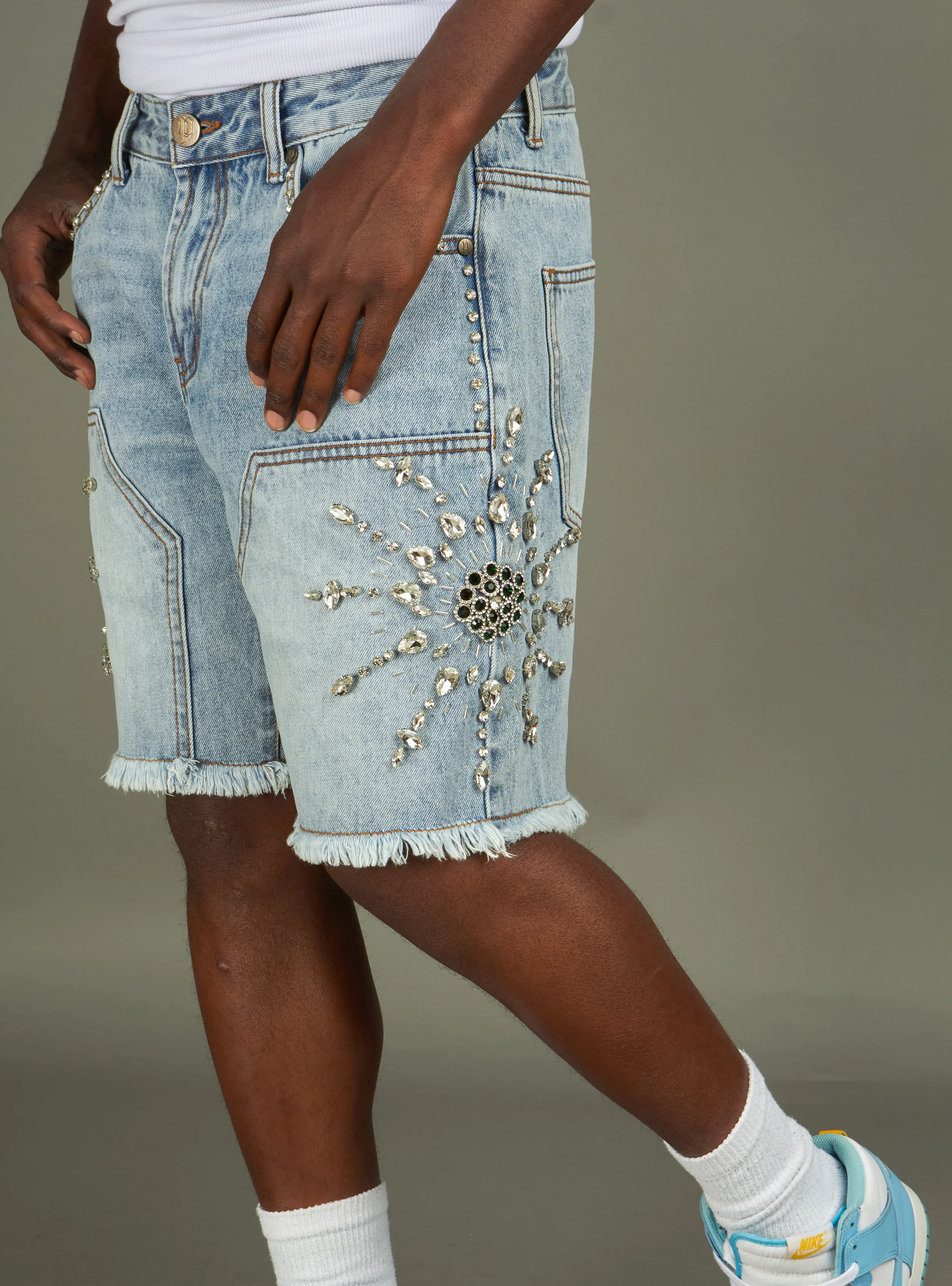 Politics Shorts - Maud - Blue Wash - 201 - Image 6