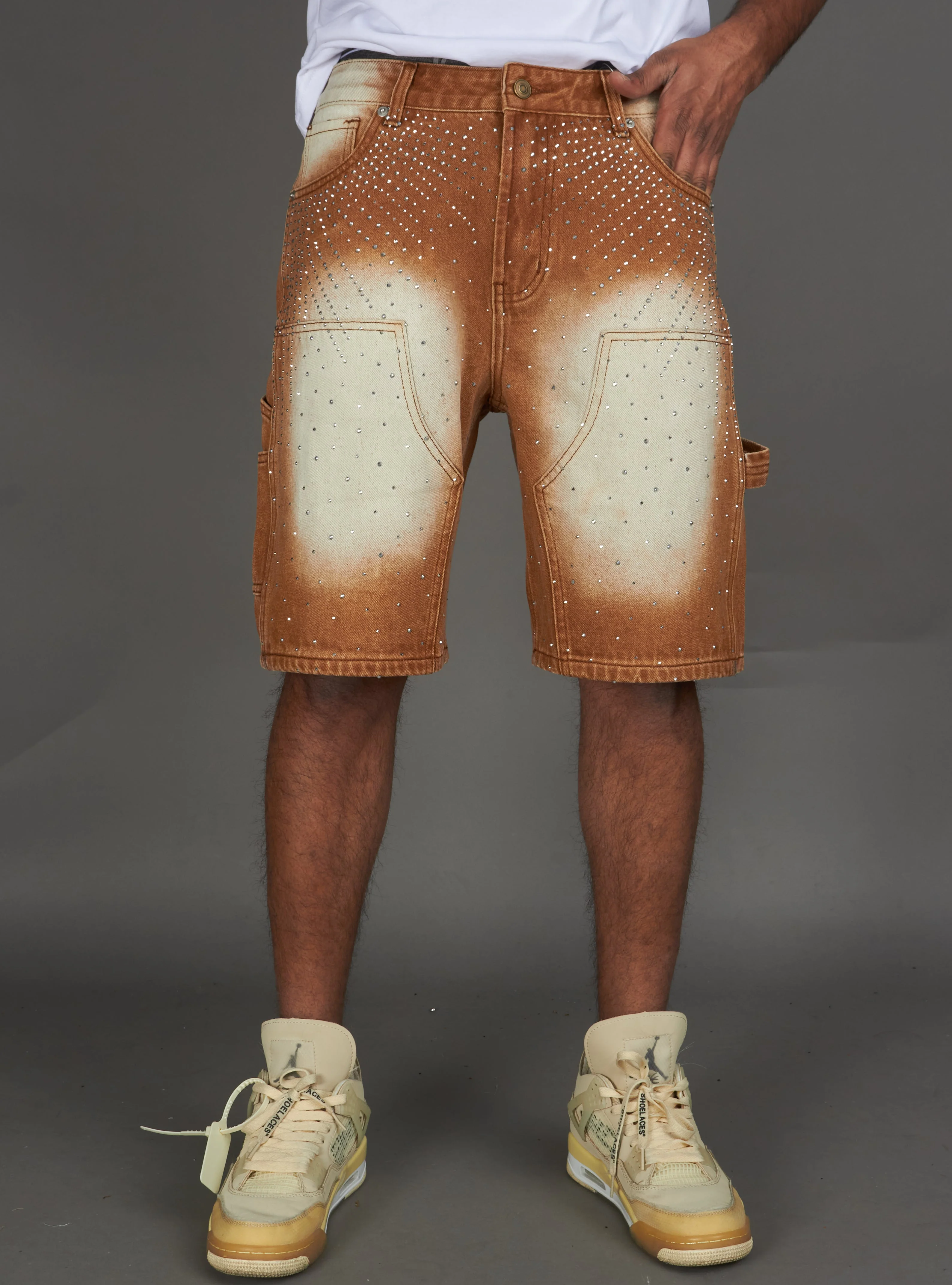 Politics Shorts - Oscar - Brown - 903 - Image 2