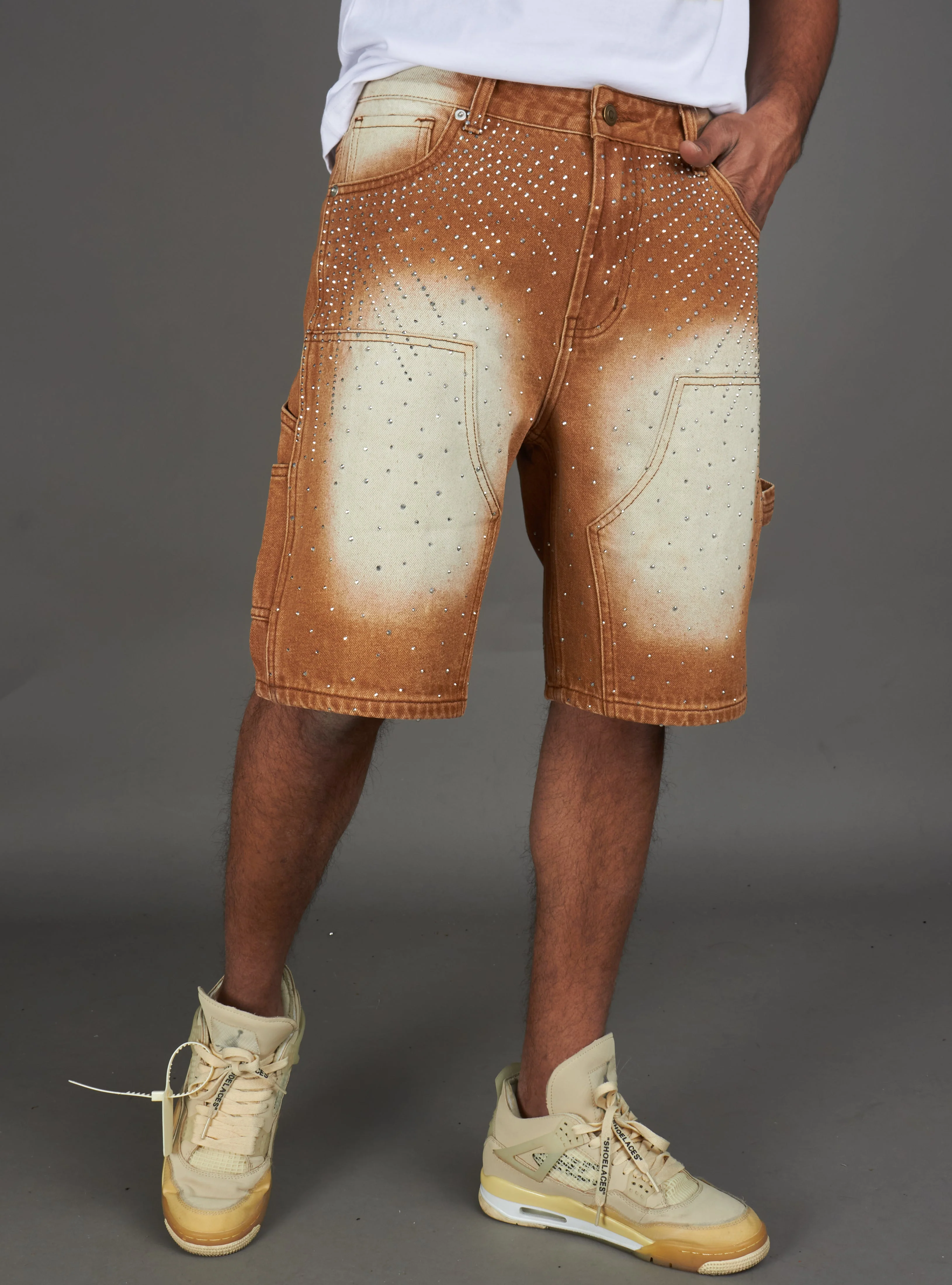 Politics Shorts - Oscar - Brown - 903 - Image 5