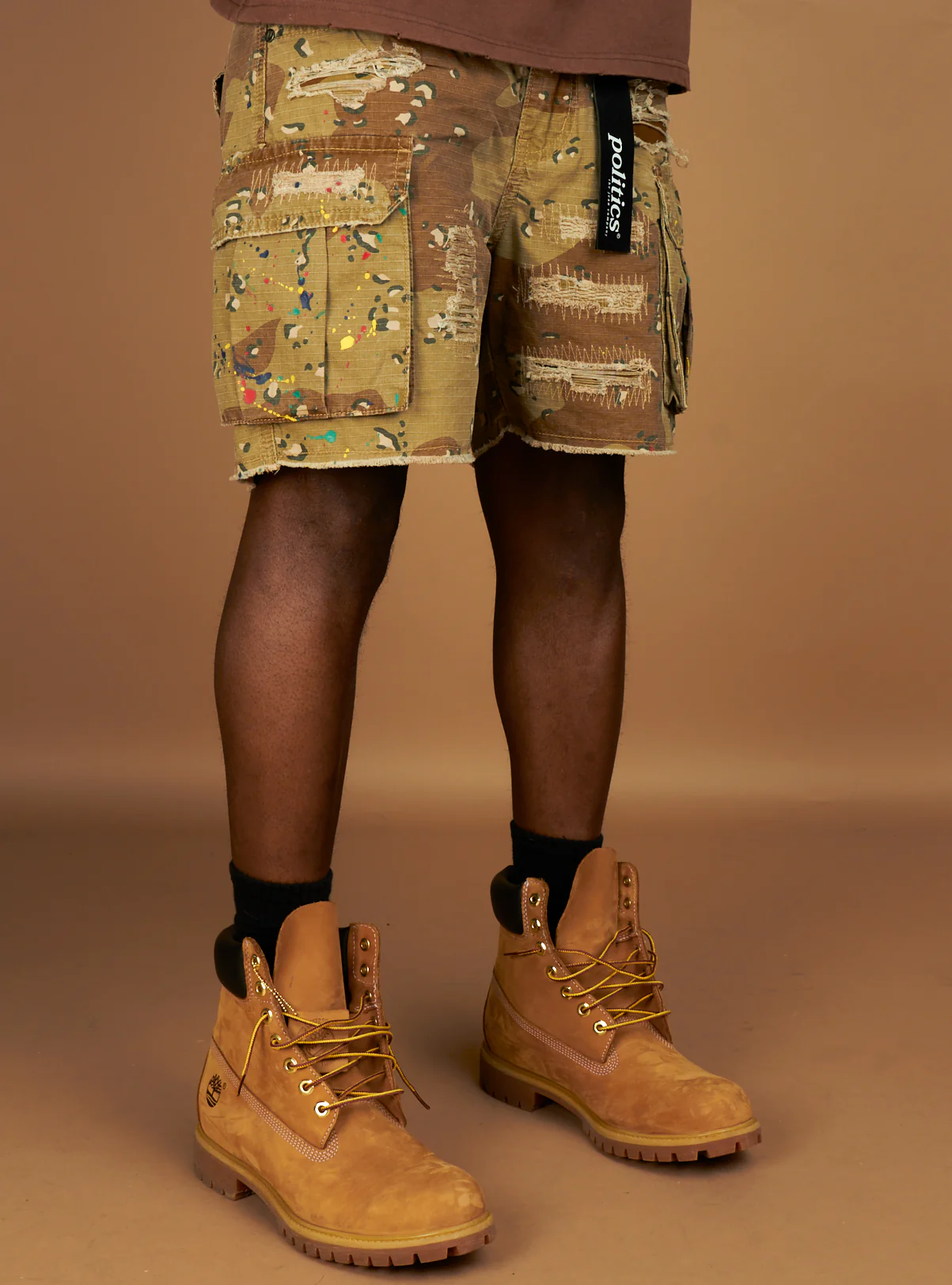 Politics Shorts - Mott - Desert Camo  - 806 - Image 4