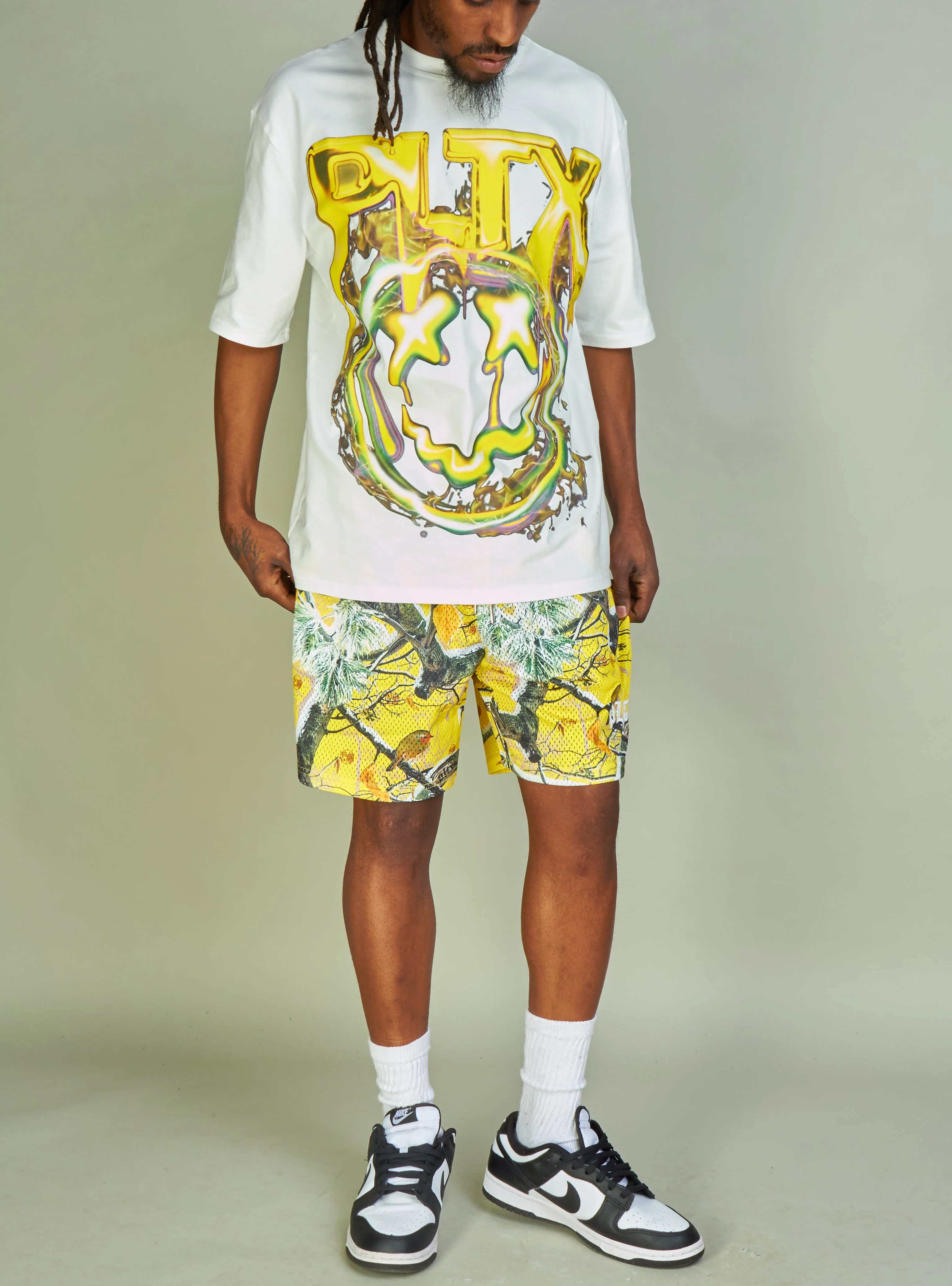 Politics Shorts - Mott - Yellow - 801 - Image 3