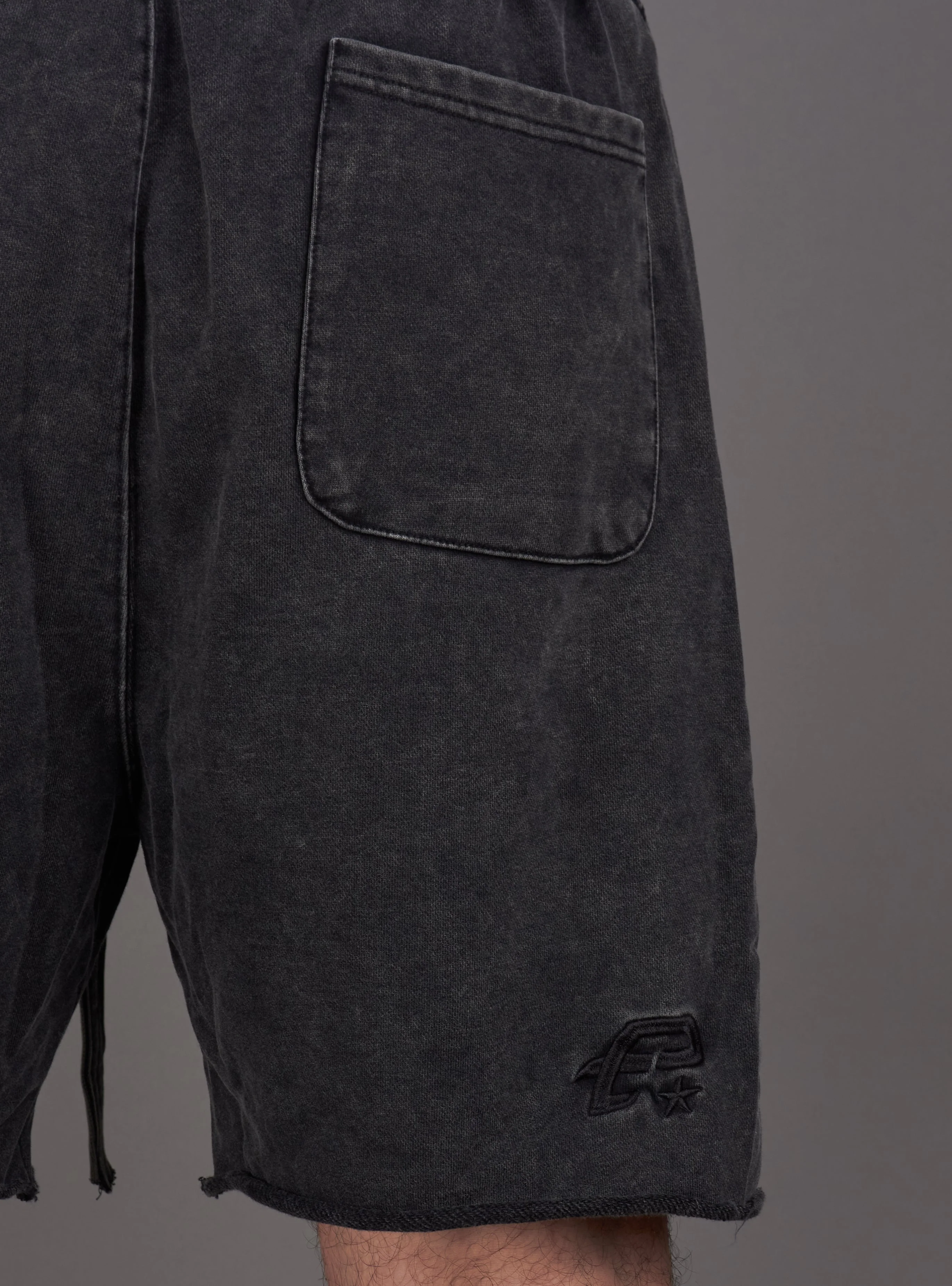 Politics Shorts - Sevin - Washed Black - 402 - Image 9