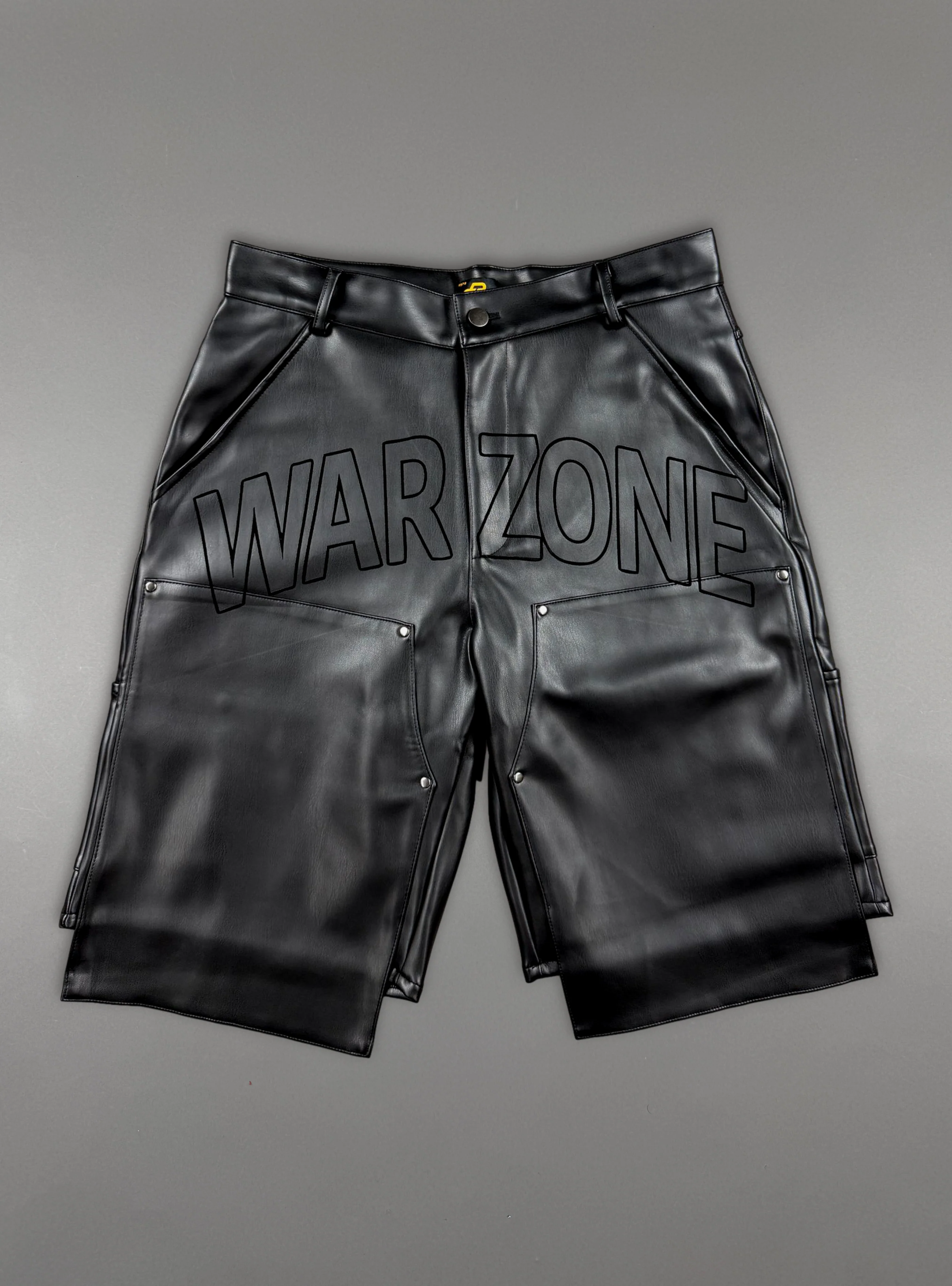 Politics Shorts - Velo - Black Leather - 05 - Image 2