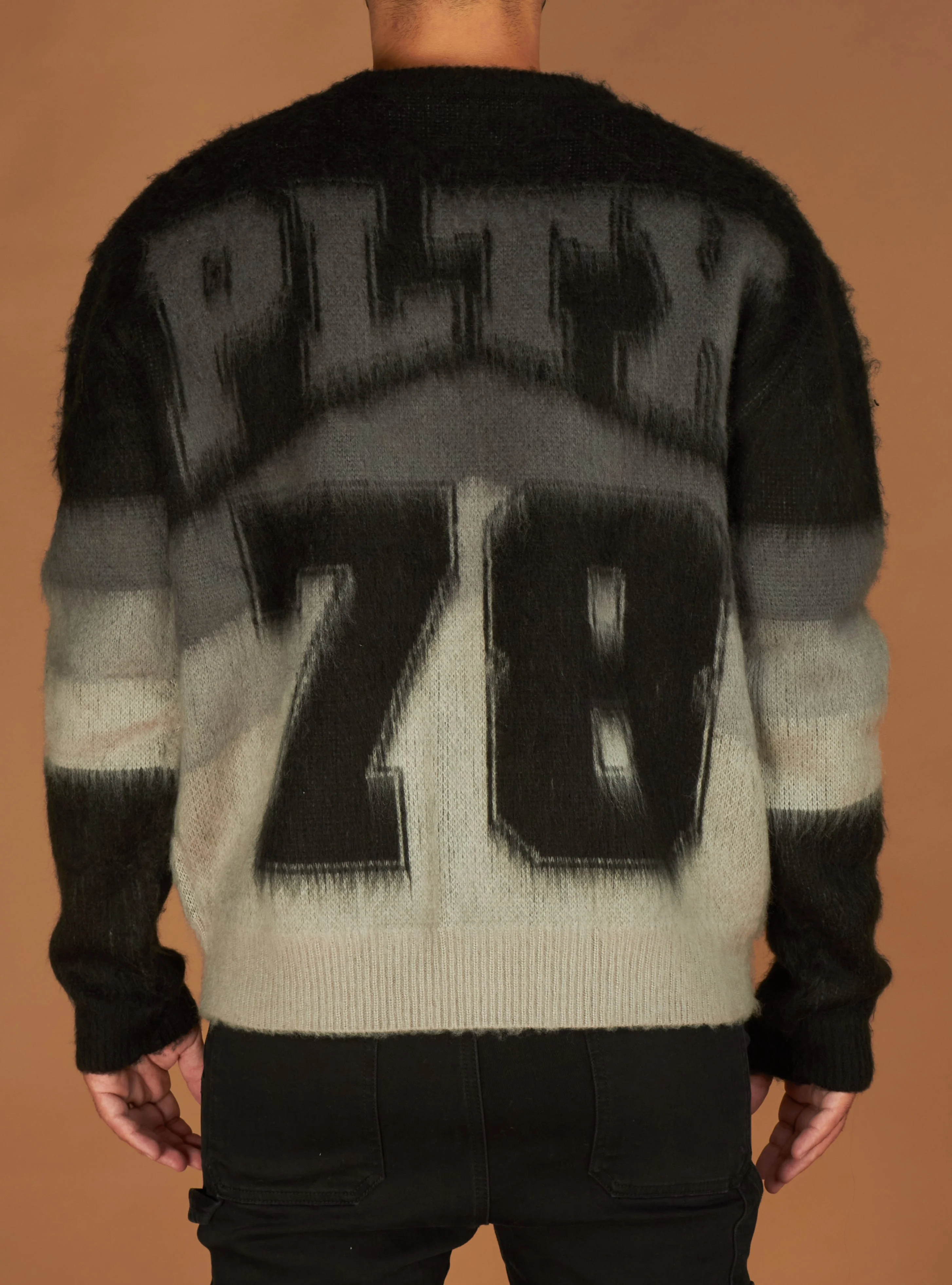 Politics Sweater - Babe - Black and Grey - 169 - Image 4