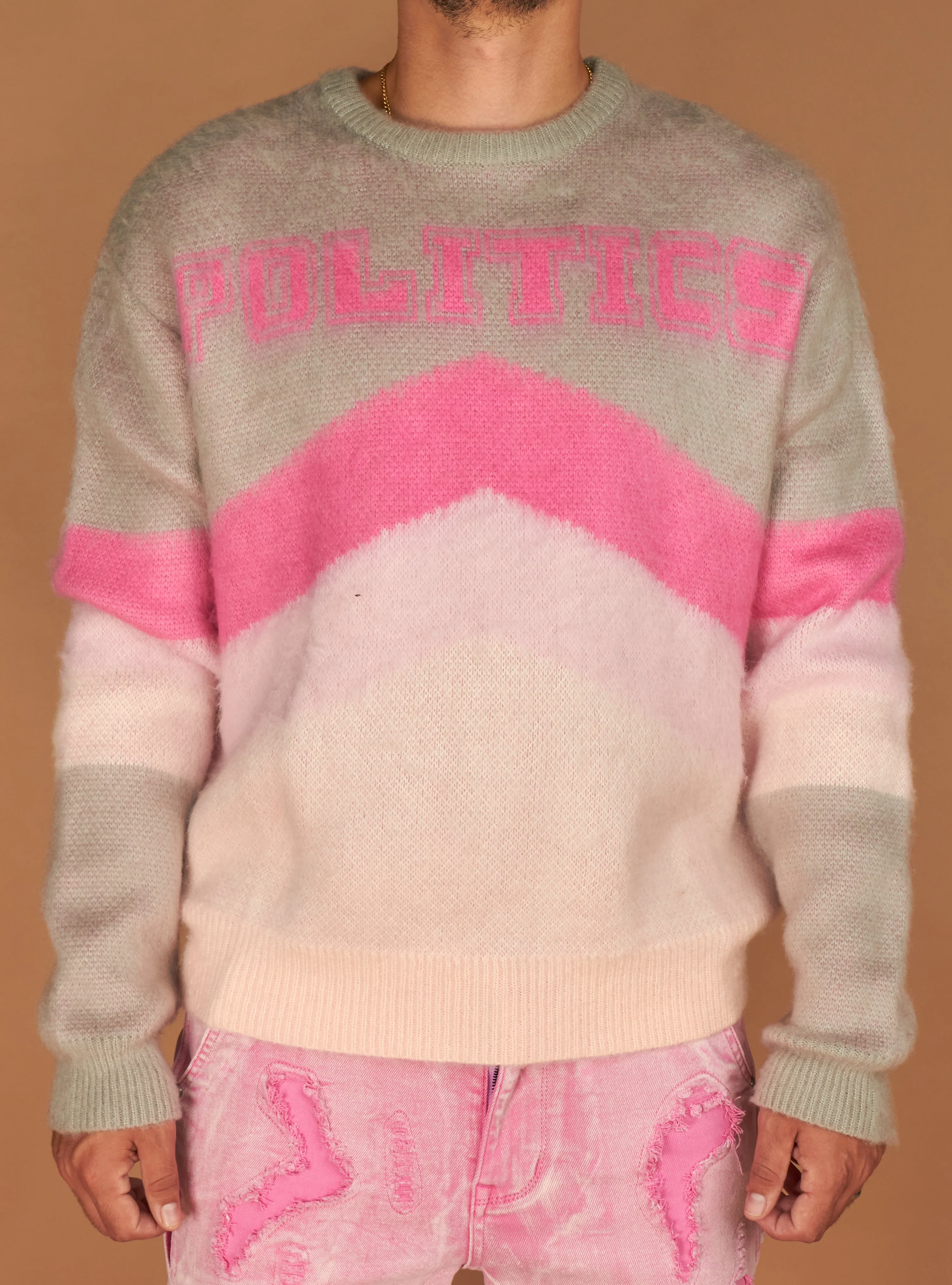 Politics Babe Sweater — Pink