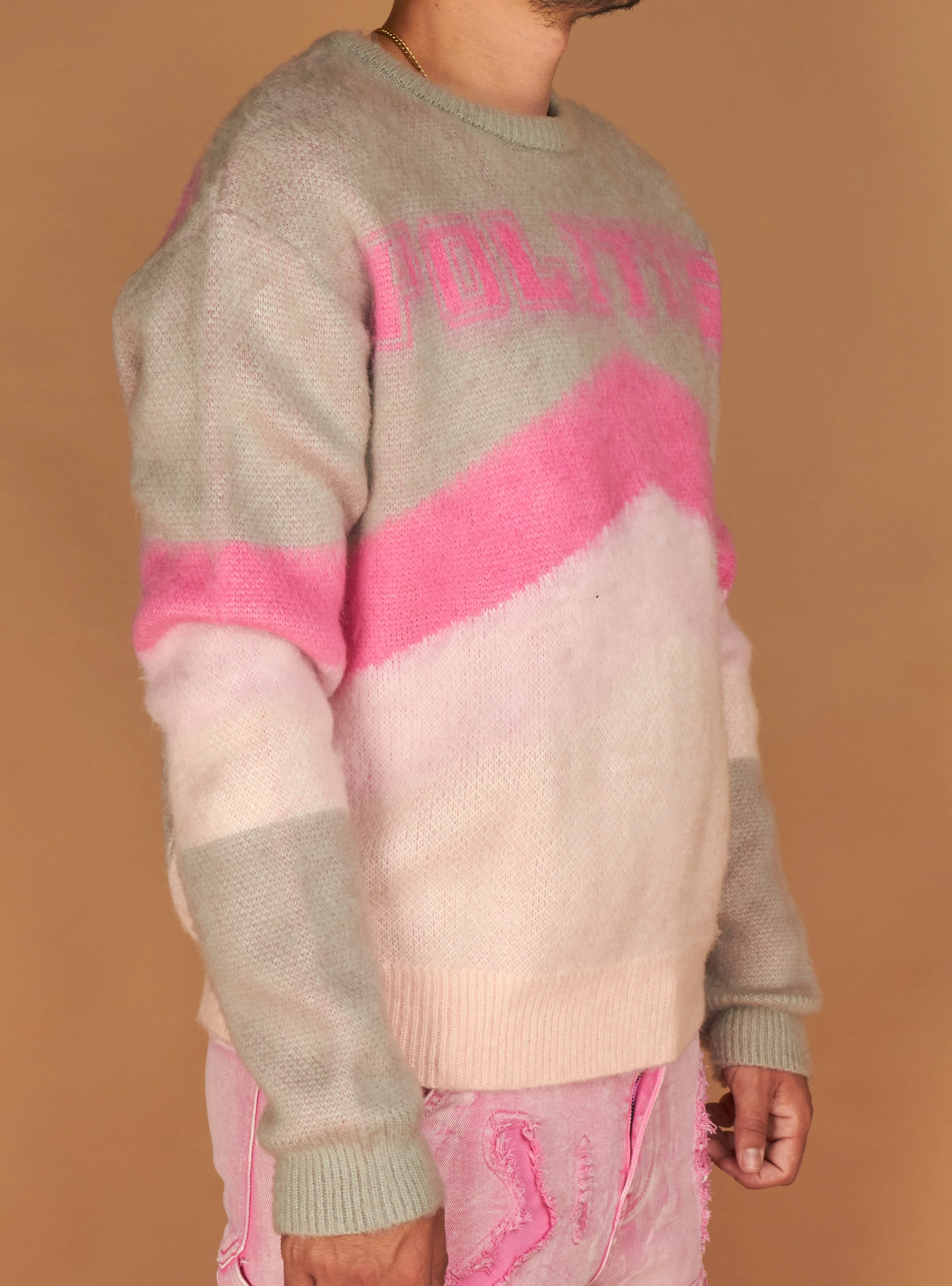 Politics Babe Sweater — Pink - Image 2