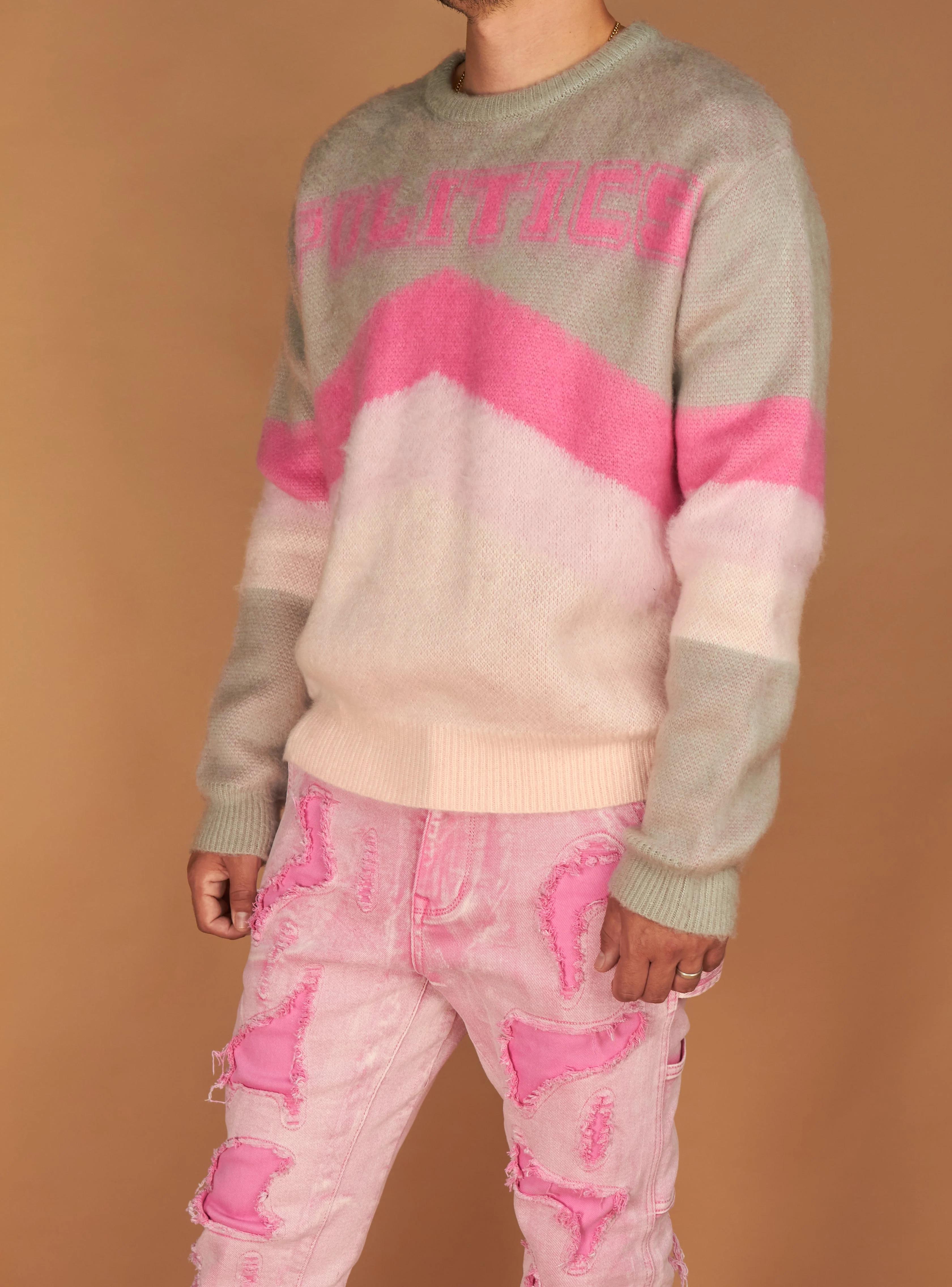 Politics Babe Sweater — Pink - Image 5