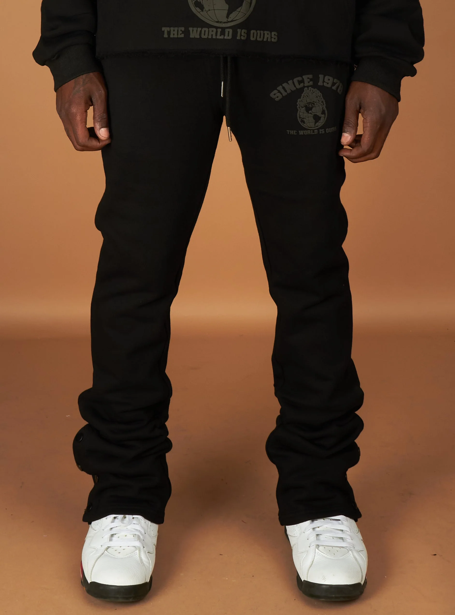 Politics Young Sweatpants — Black
