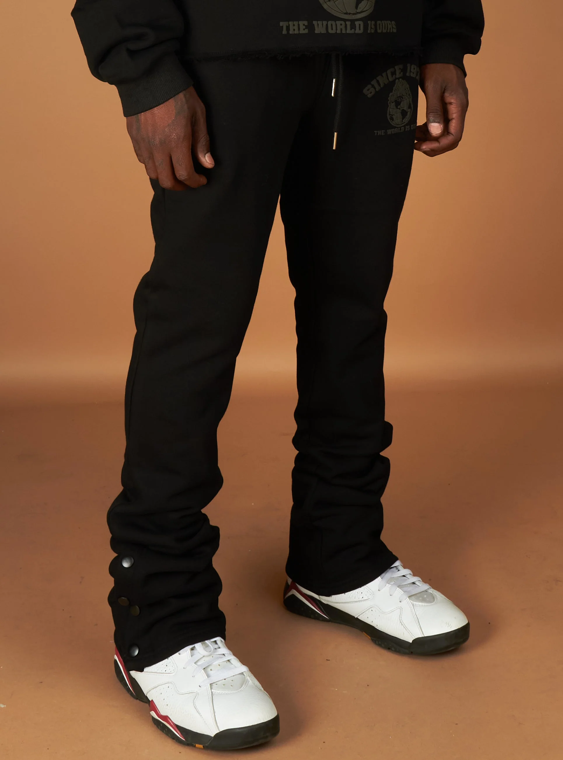 Politics Young Sweatpants — Black - Image 3