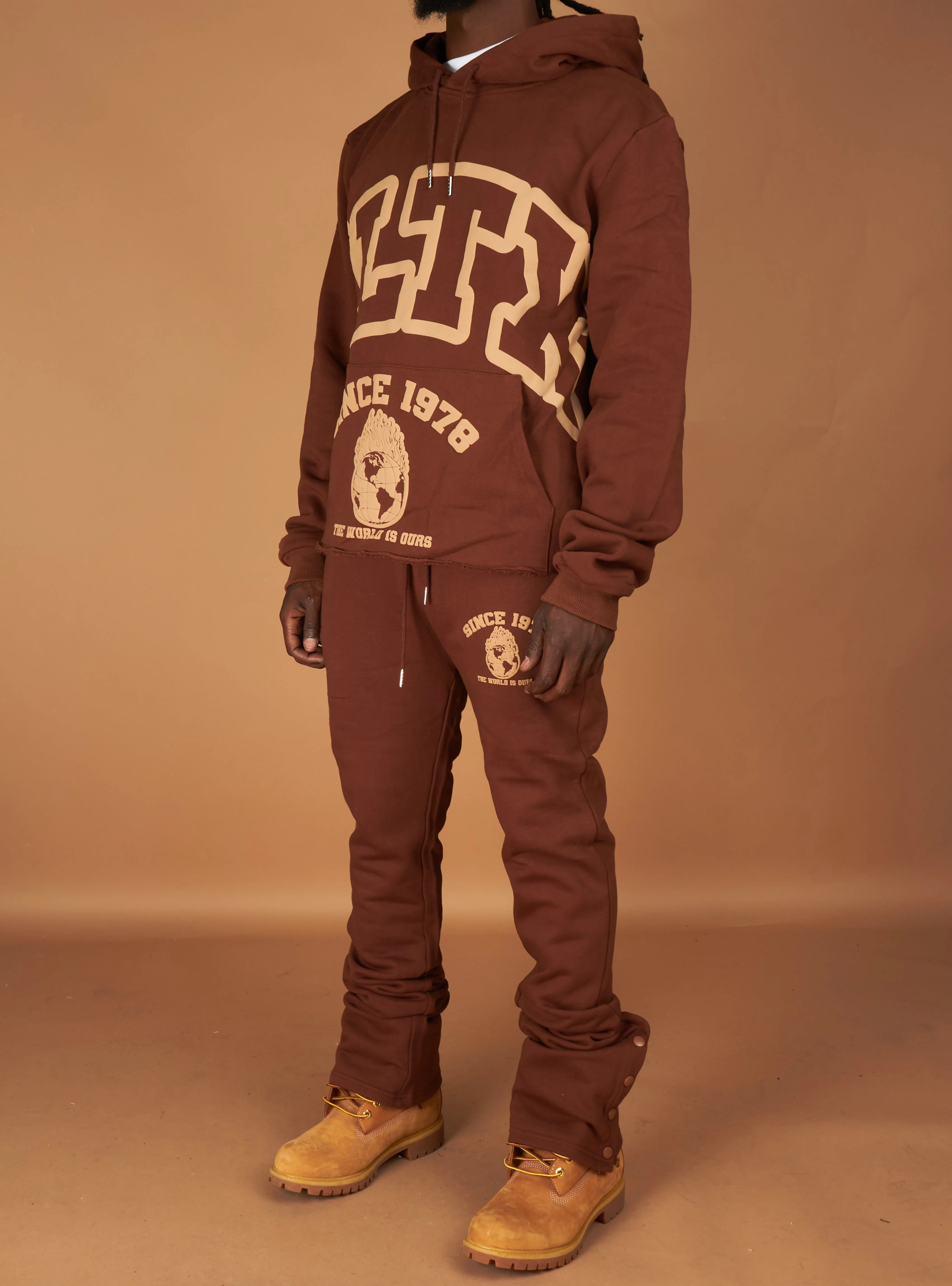 Politics Sweatpants - Young - Brown - 102 - Image 3