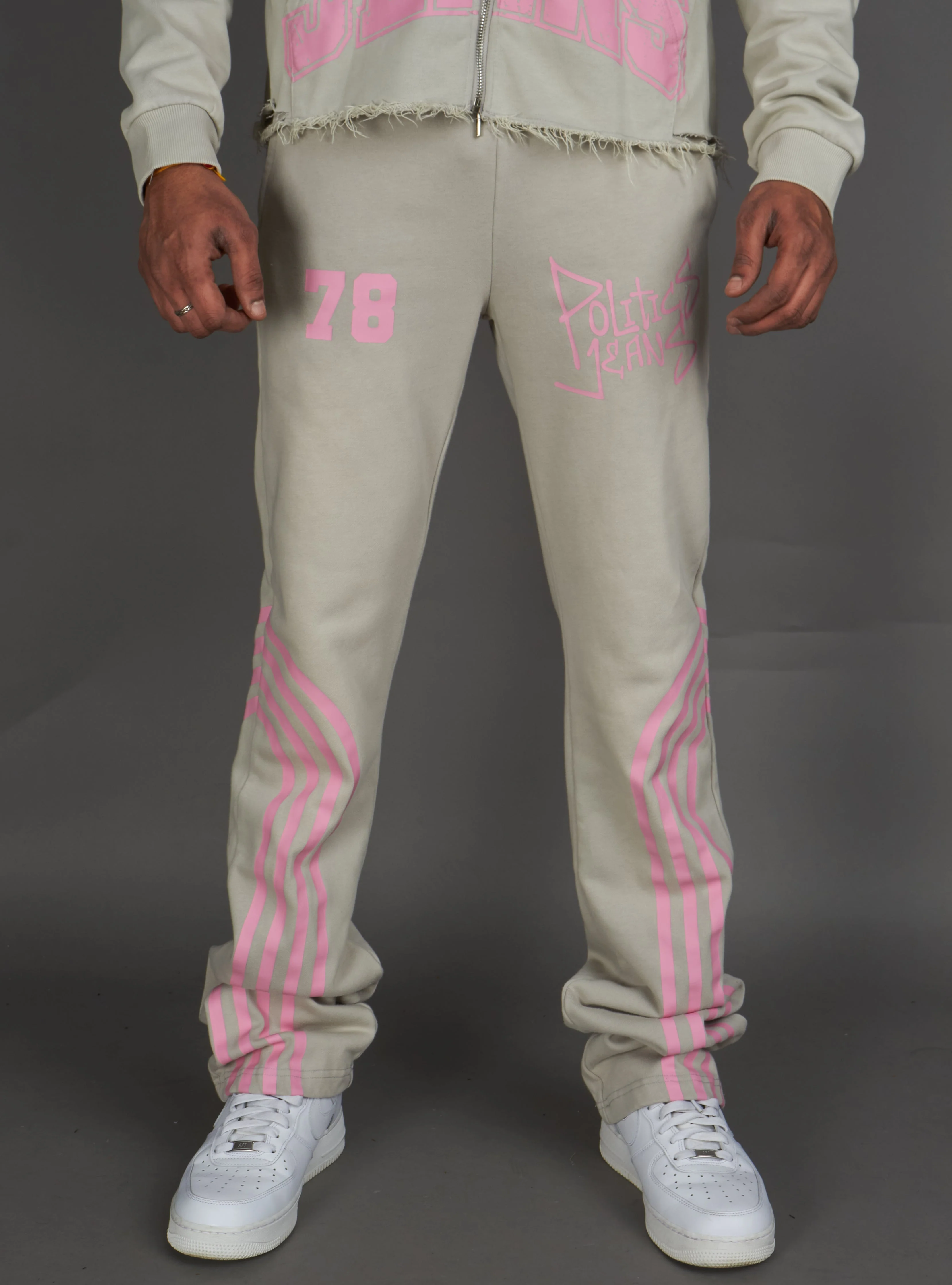 Politics Sweatpants - Ban - Grey - 023
