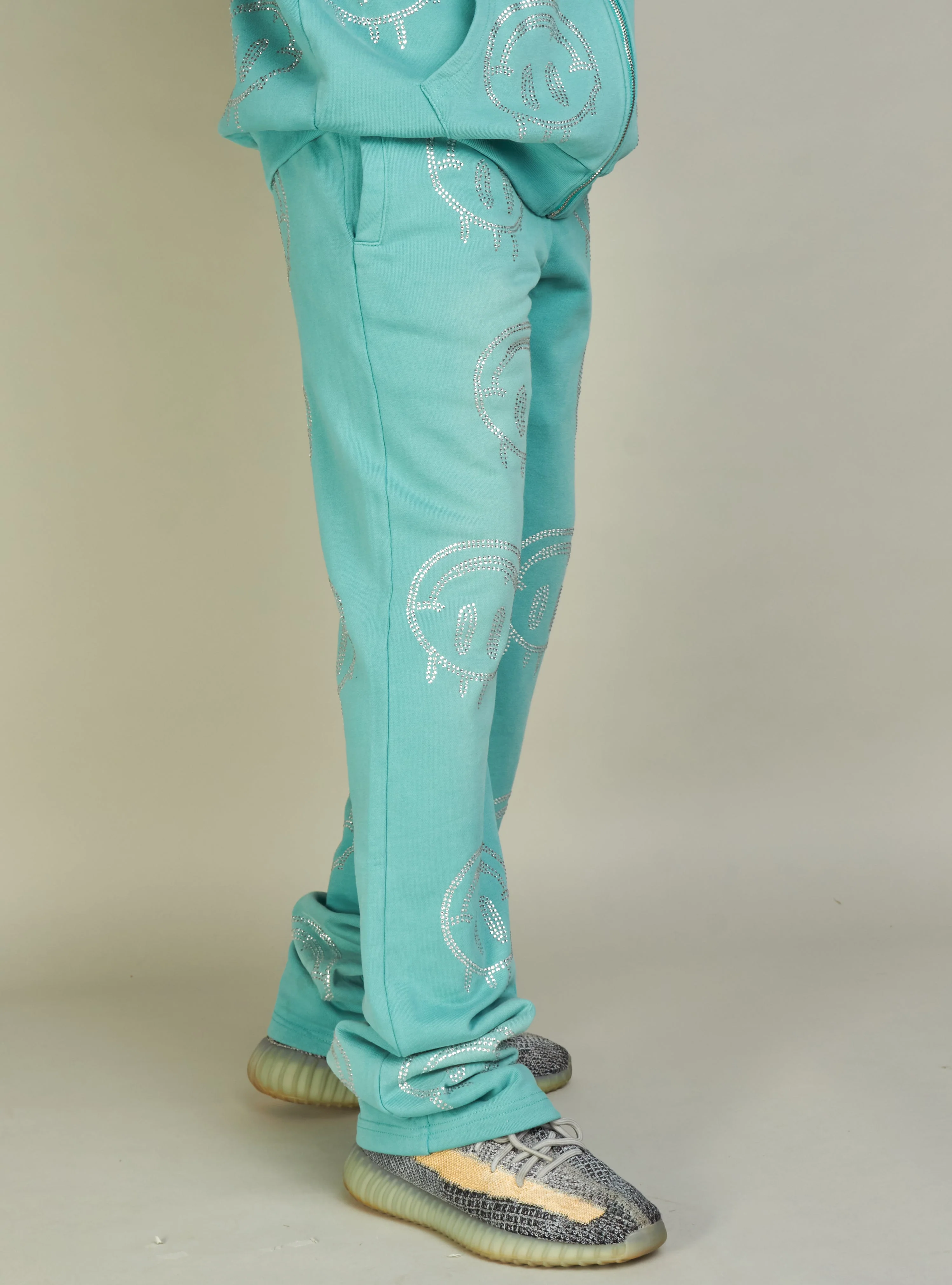 Politics Hayes Sweatpants — Light Blue - Image 5