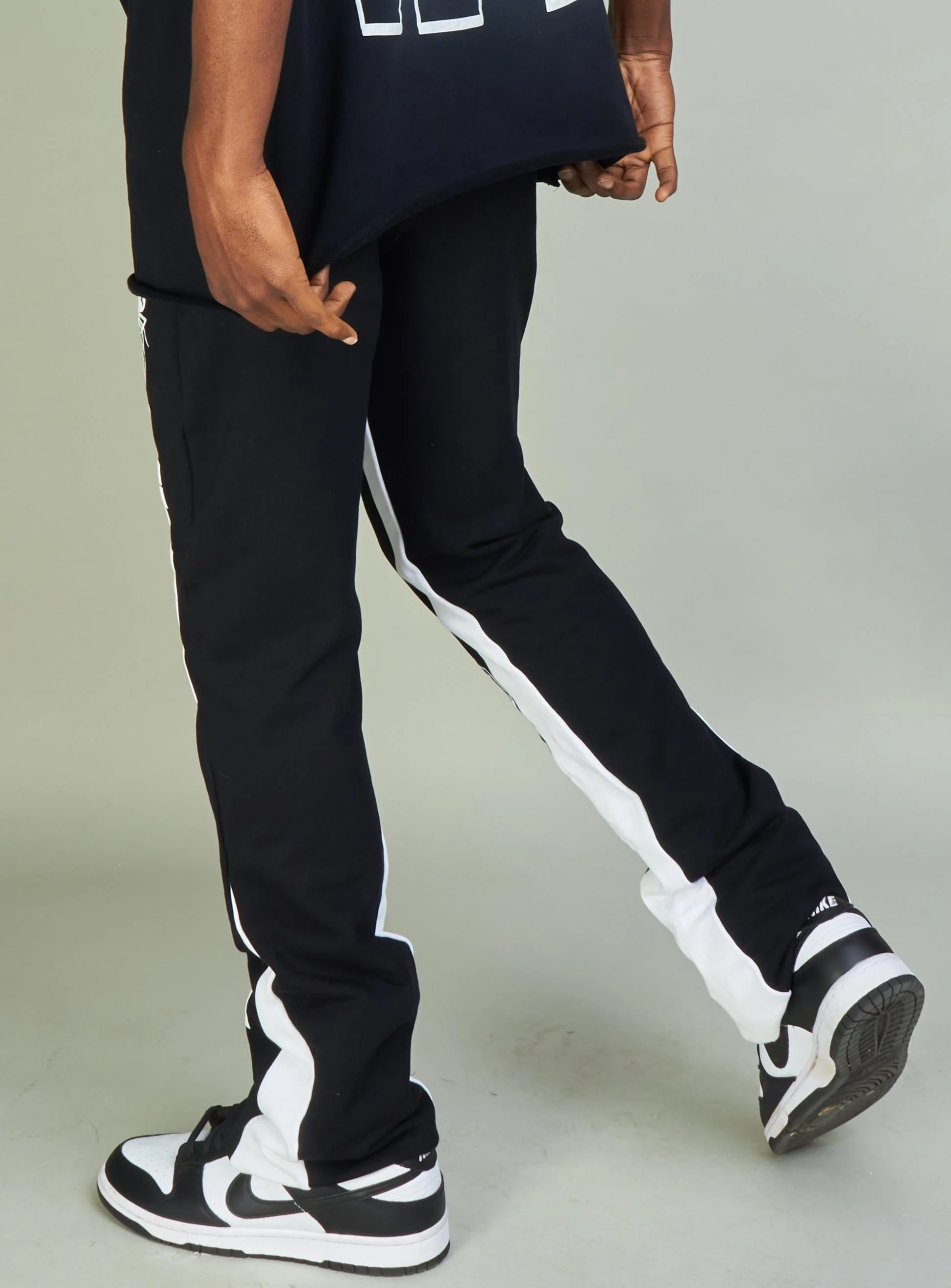 Politics Sweatpants - Isaacs - Black And White - 701 - Image 5