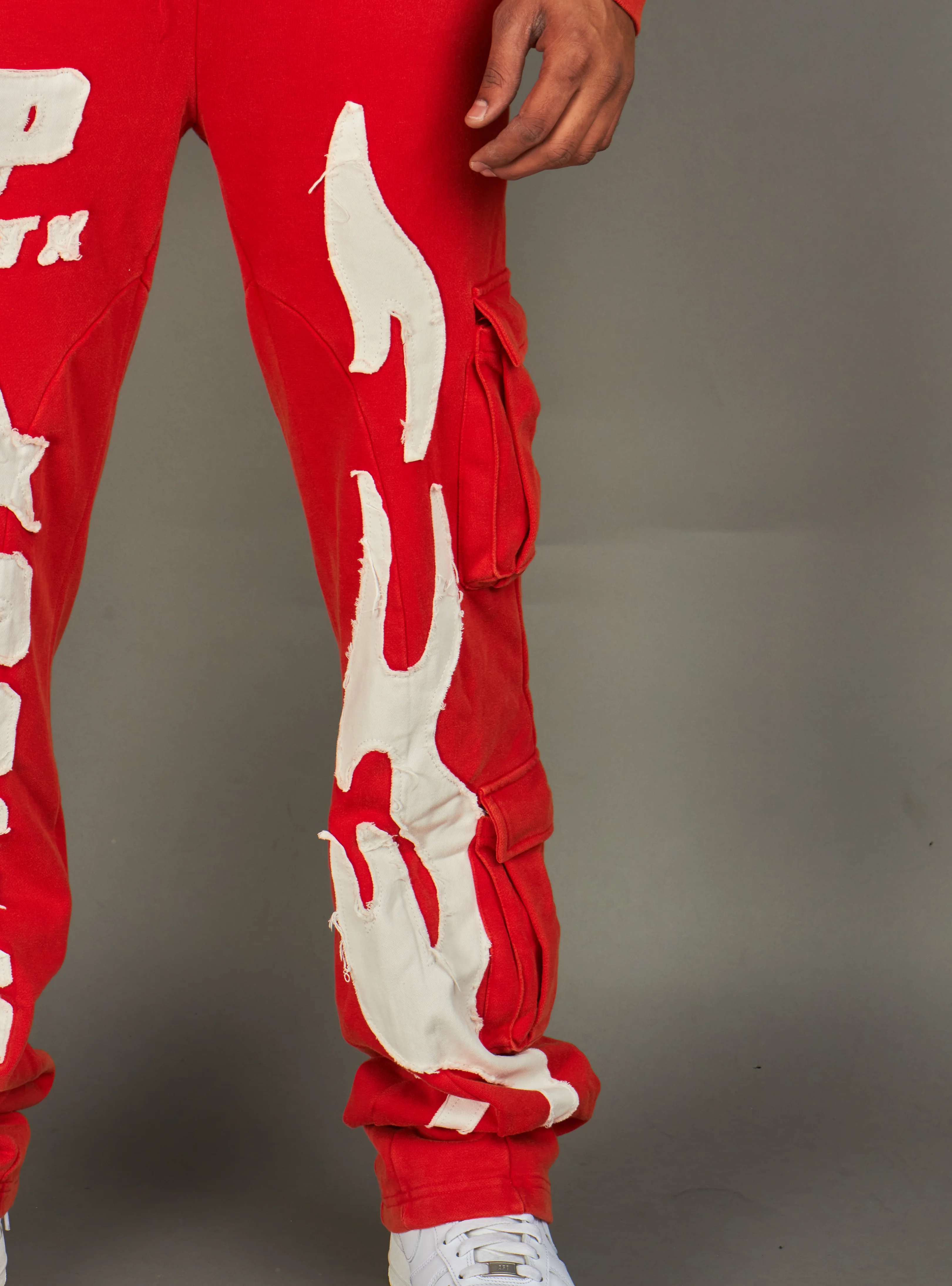 Politics Sweatpants - Oz - Red wash - 610 - Image 6