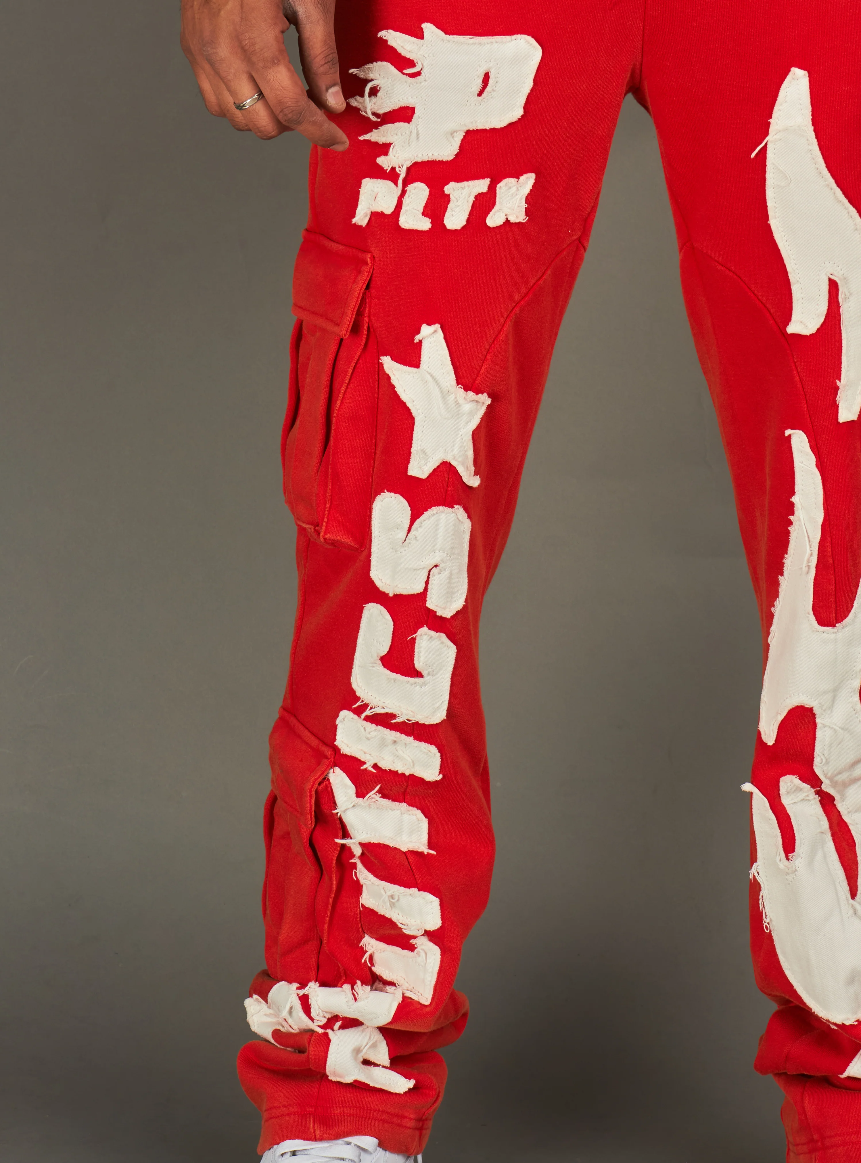 Politics Sweatpants - Oz - Red wash - 610 - Image 7