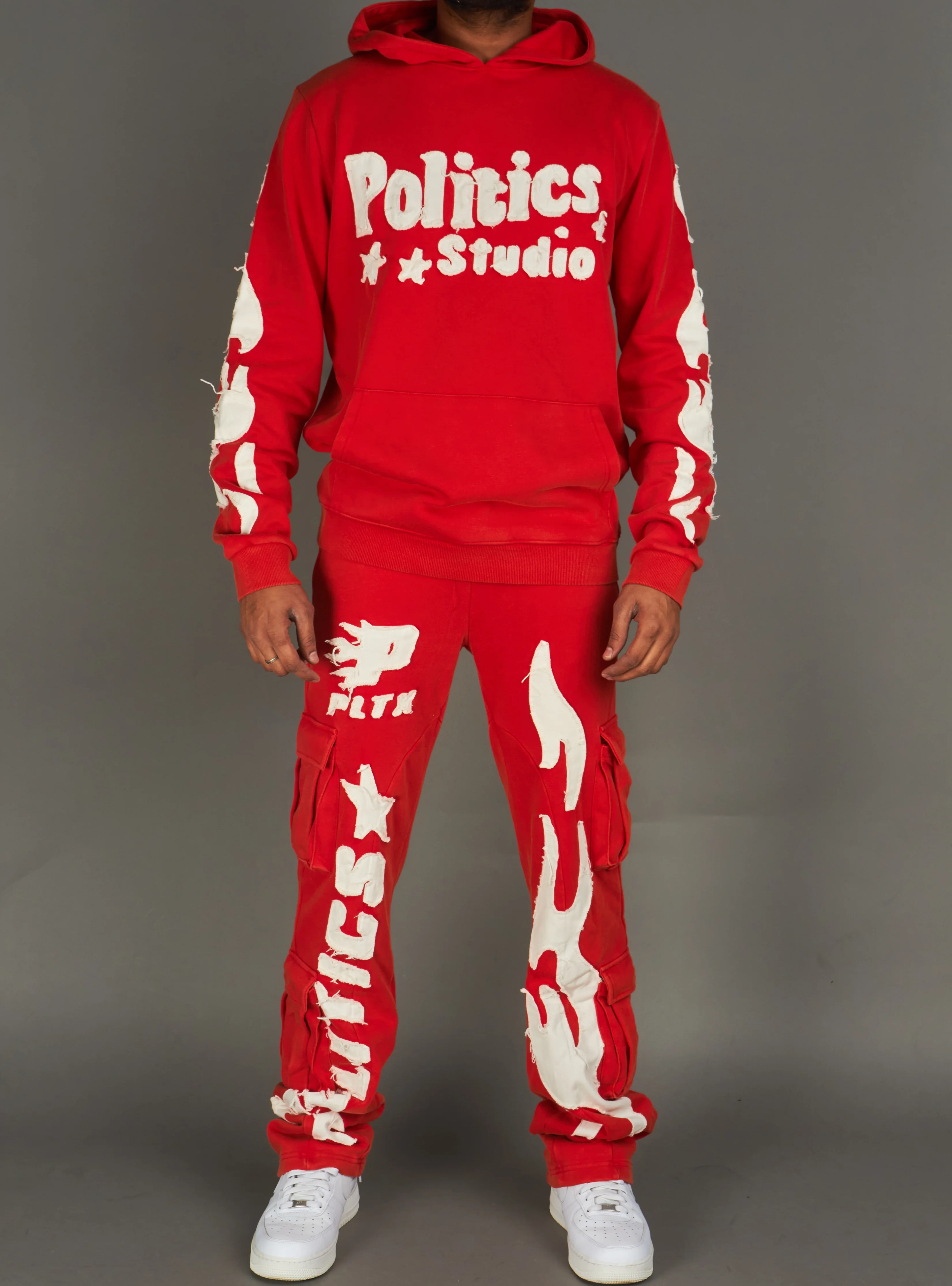 Politics Sweatpants - Oz - Red wash - 610 - Image 8