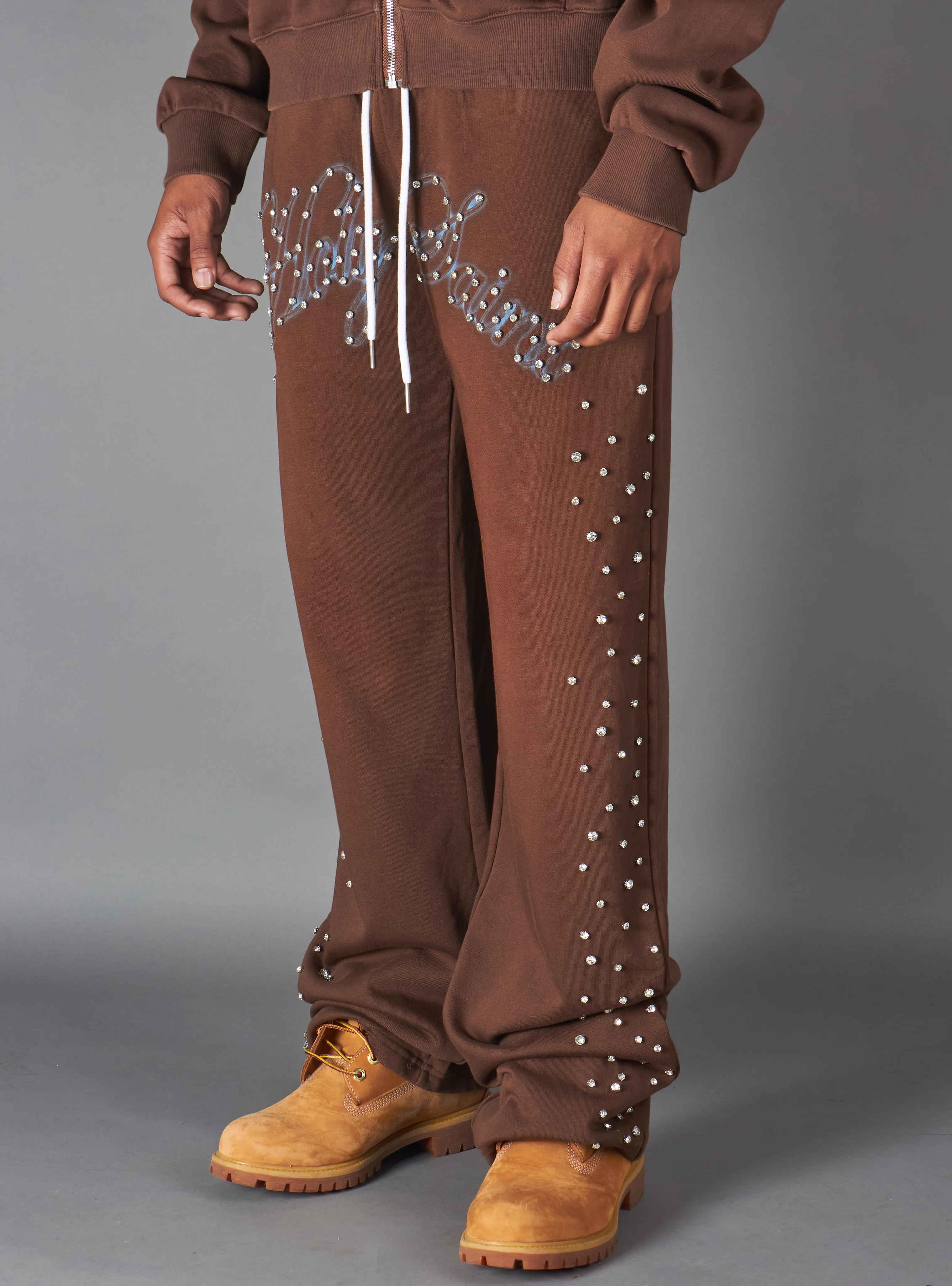 Politics Sweatpants - Paso - Brown - Hol-47 - Image 6