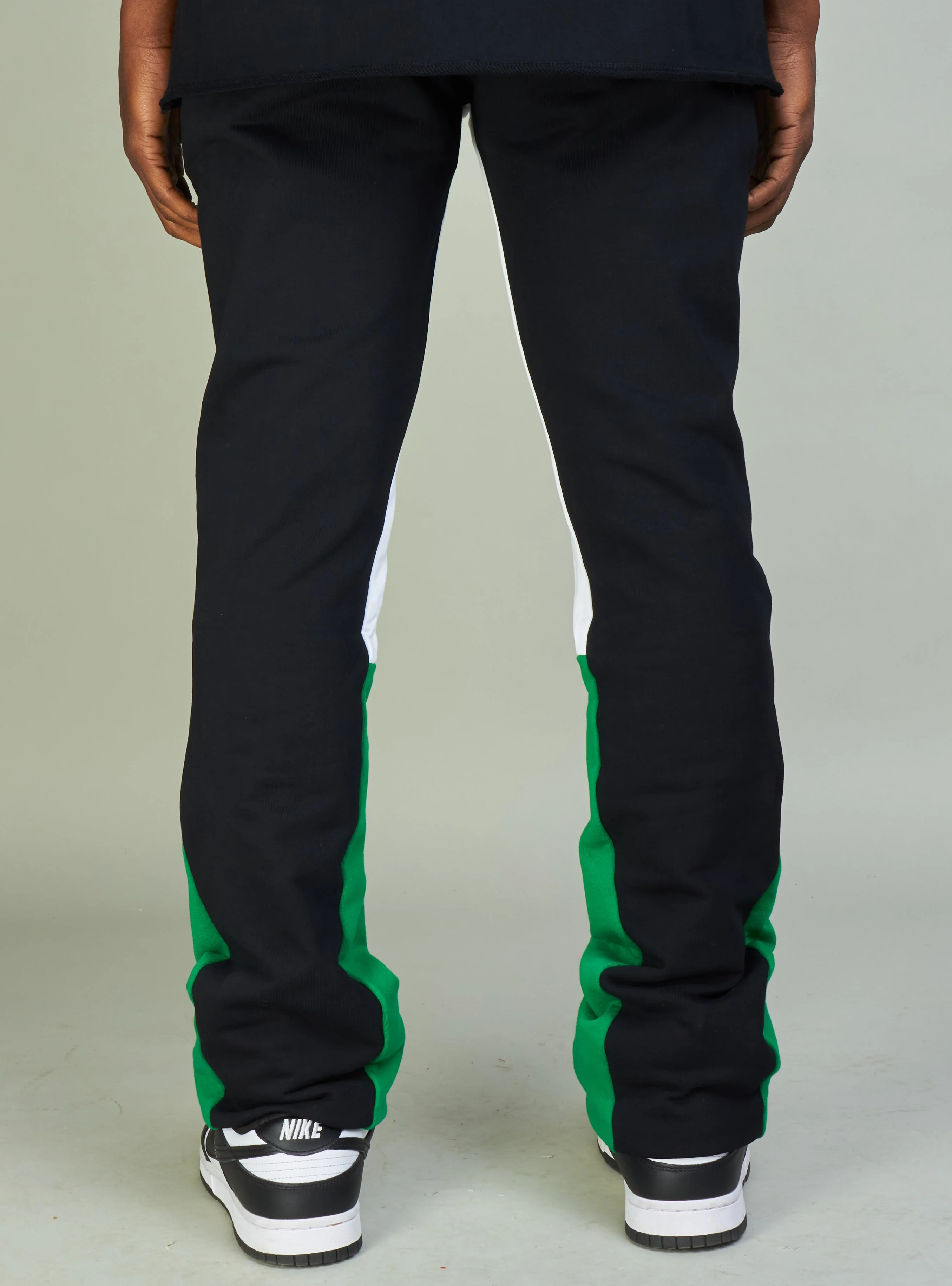 Politics Sweatpants - Stockten - Black, Green And Tan - 701 - Image 5