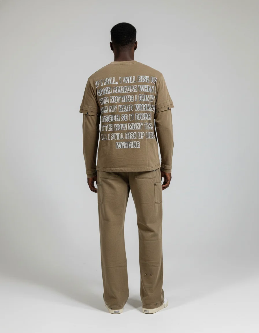 Politics Sweatshirt - Jorik - Brown - 809 - Image 2