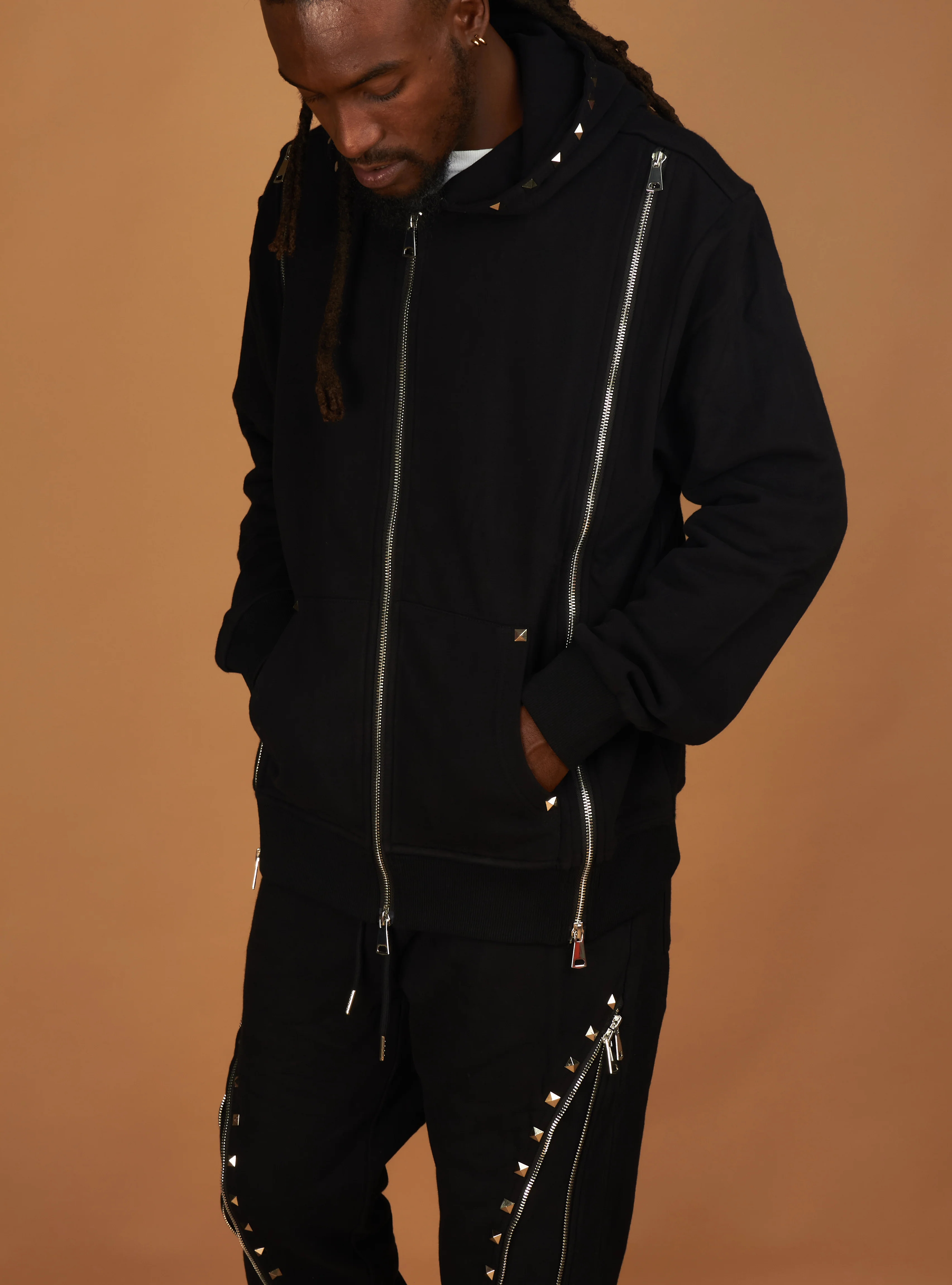 Politics Sweatsuit - Rivet - Black - 715/725 - Image 5