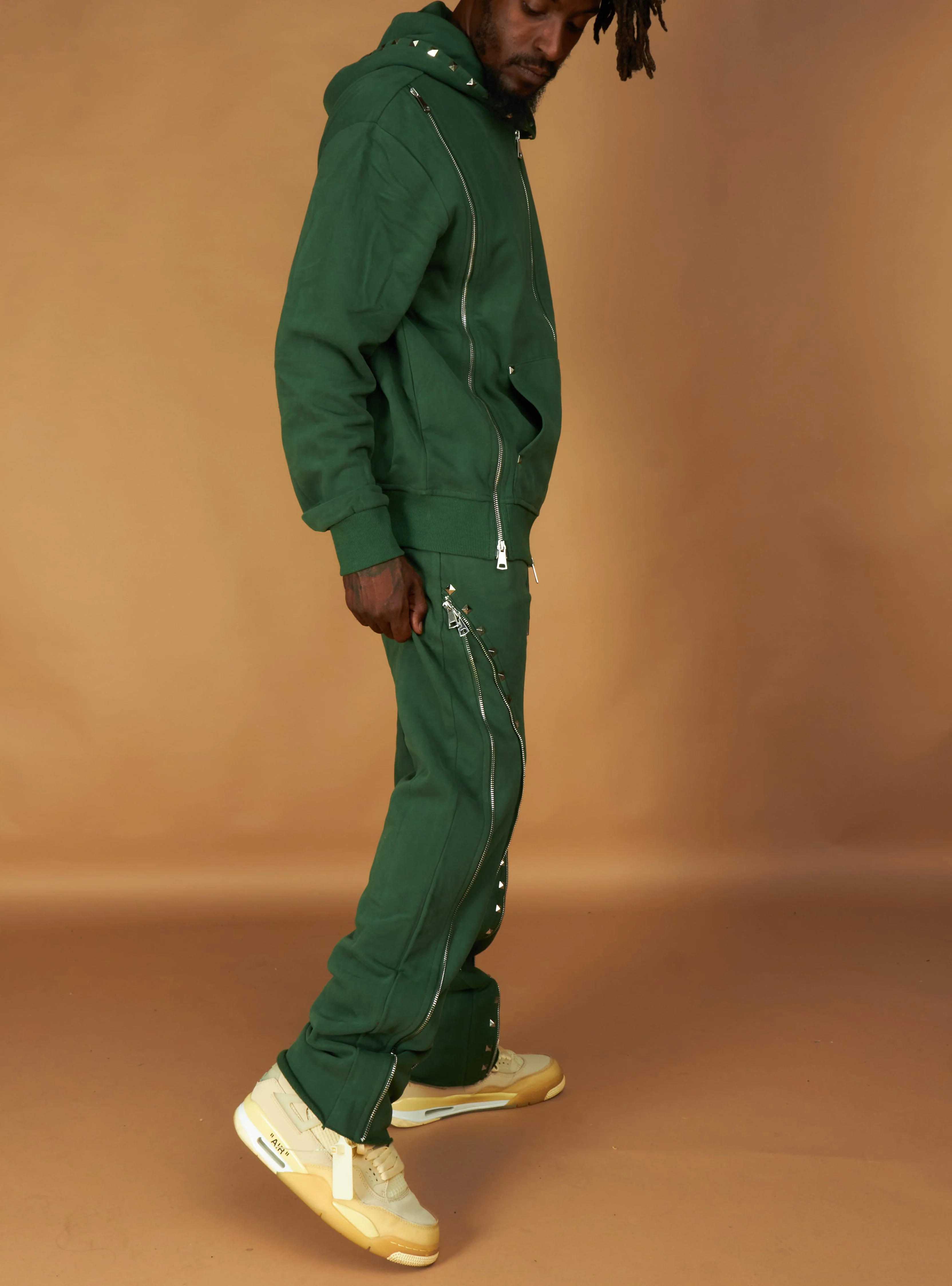 Politics Sweatsuit - Rivet - Olive - 718/728 - Image 4