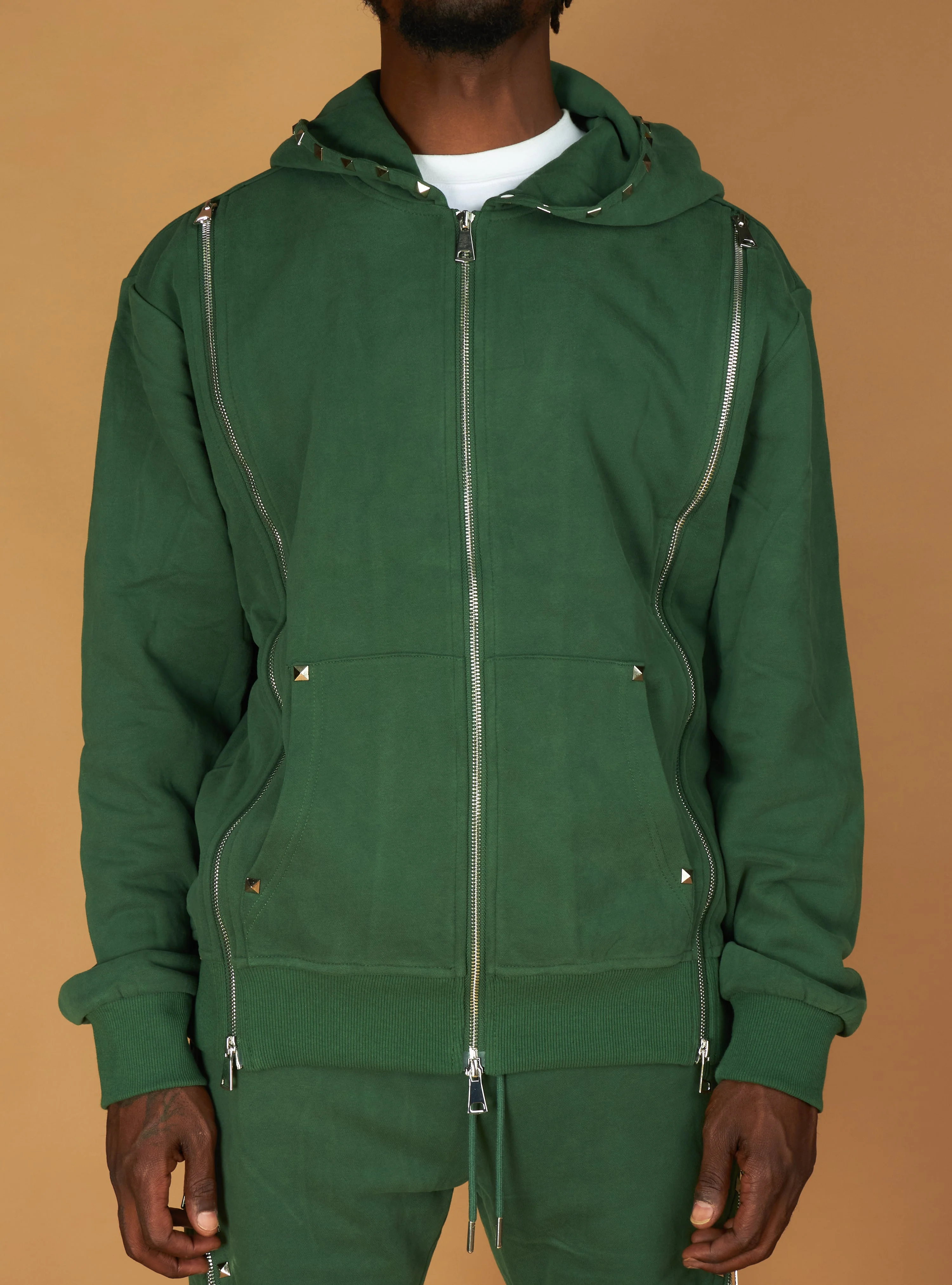 Politics Sweatsuit - Rivet - Olive - 718/728 - Image 8