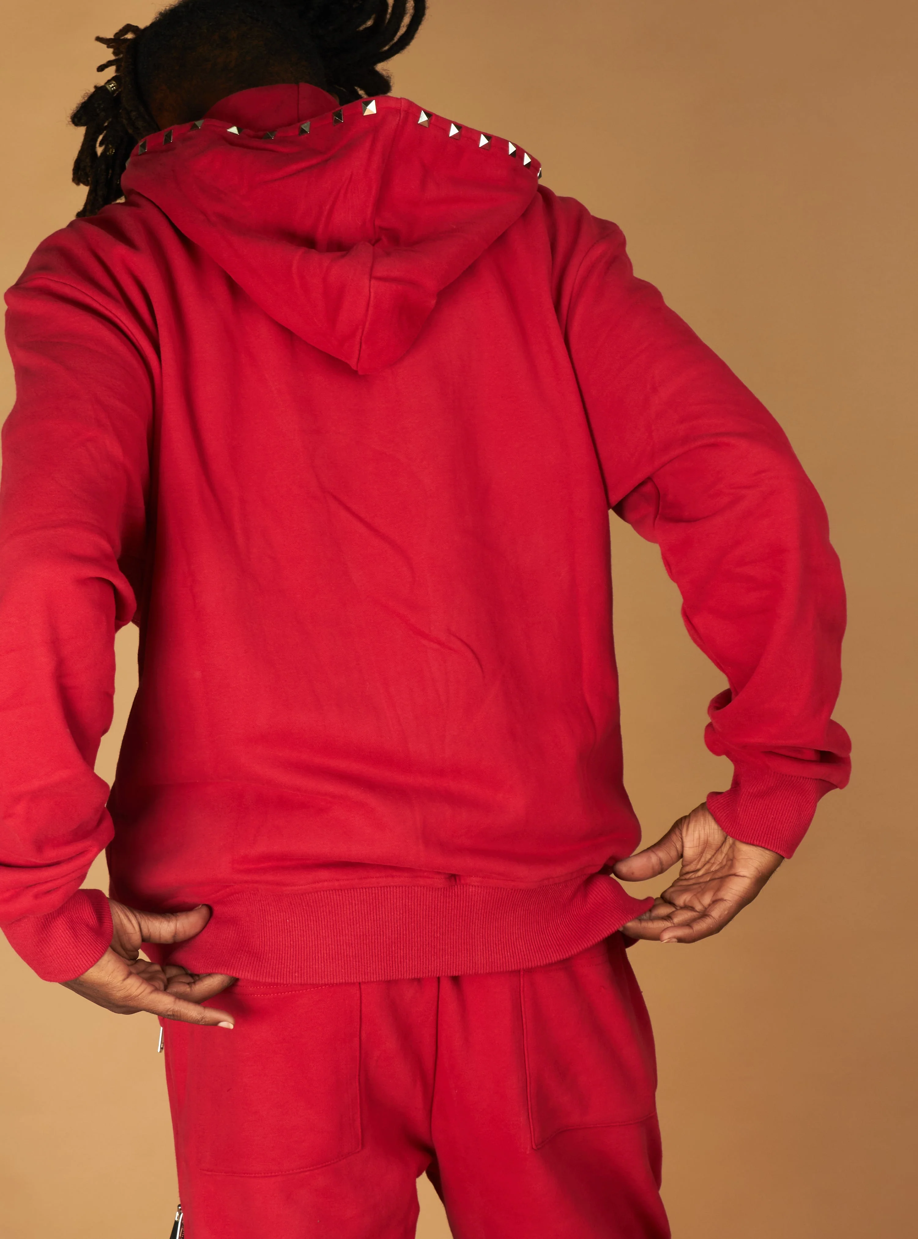 Politics Sweatsuit - Rivet - Red - 717/718 - Image 3