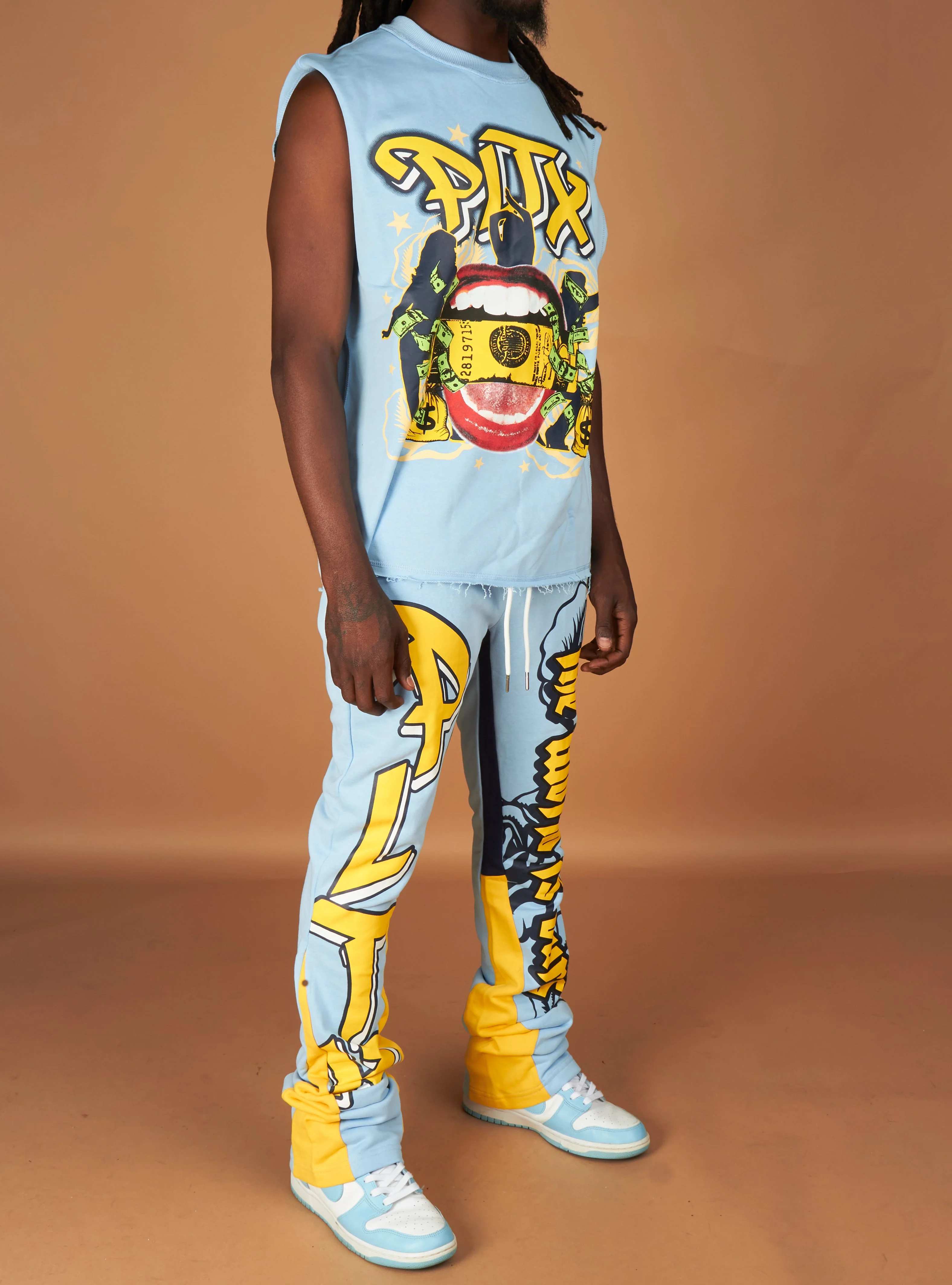 Politics Sweatsuit - Sven - Light Blue - 441 - Image 4