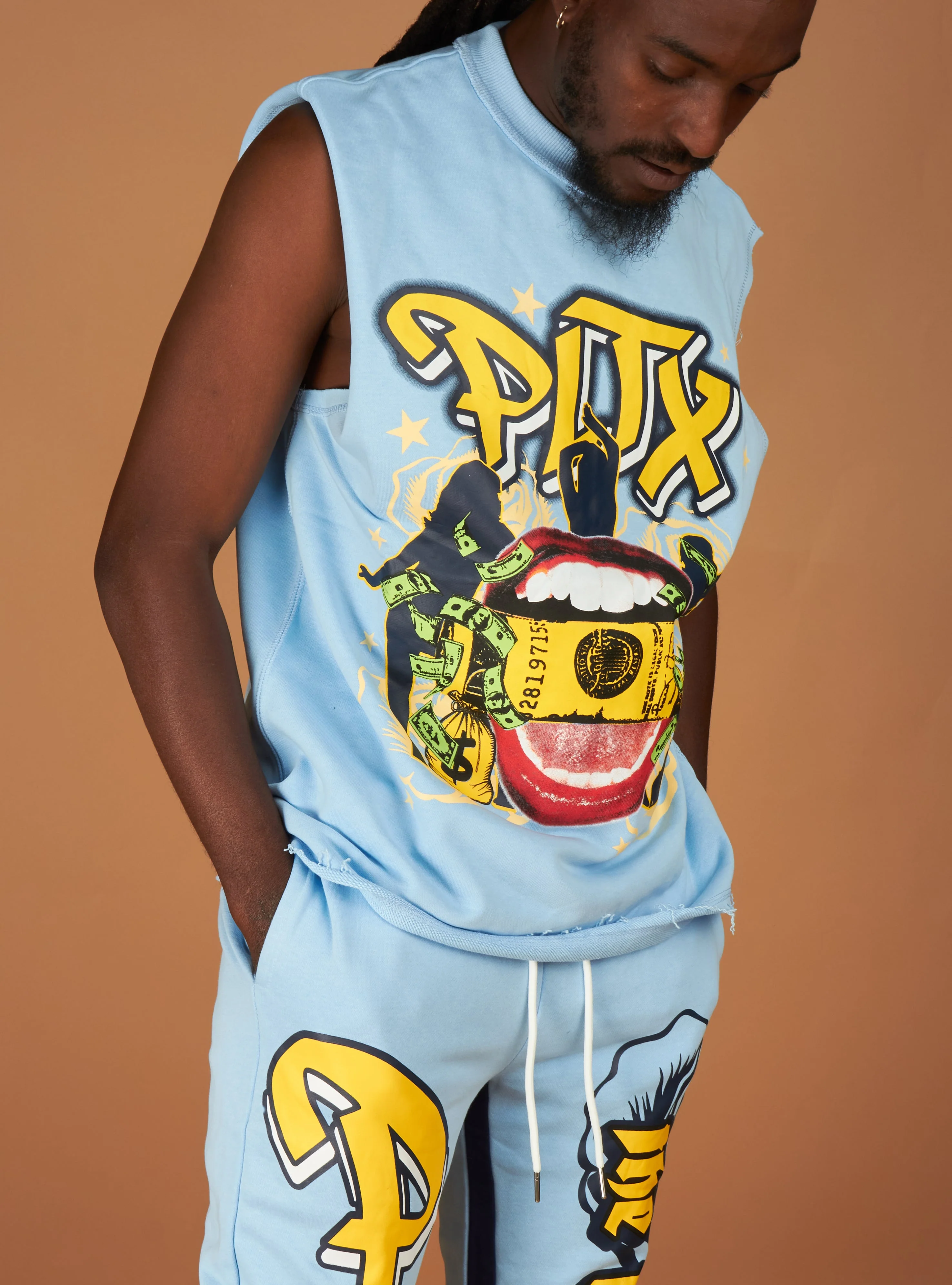 Politics Sweatsuit - Sven - Light Blue - 441 - Image 5