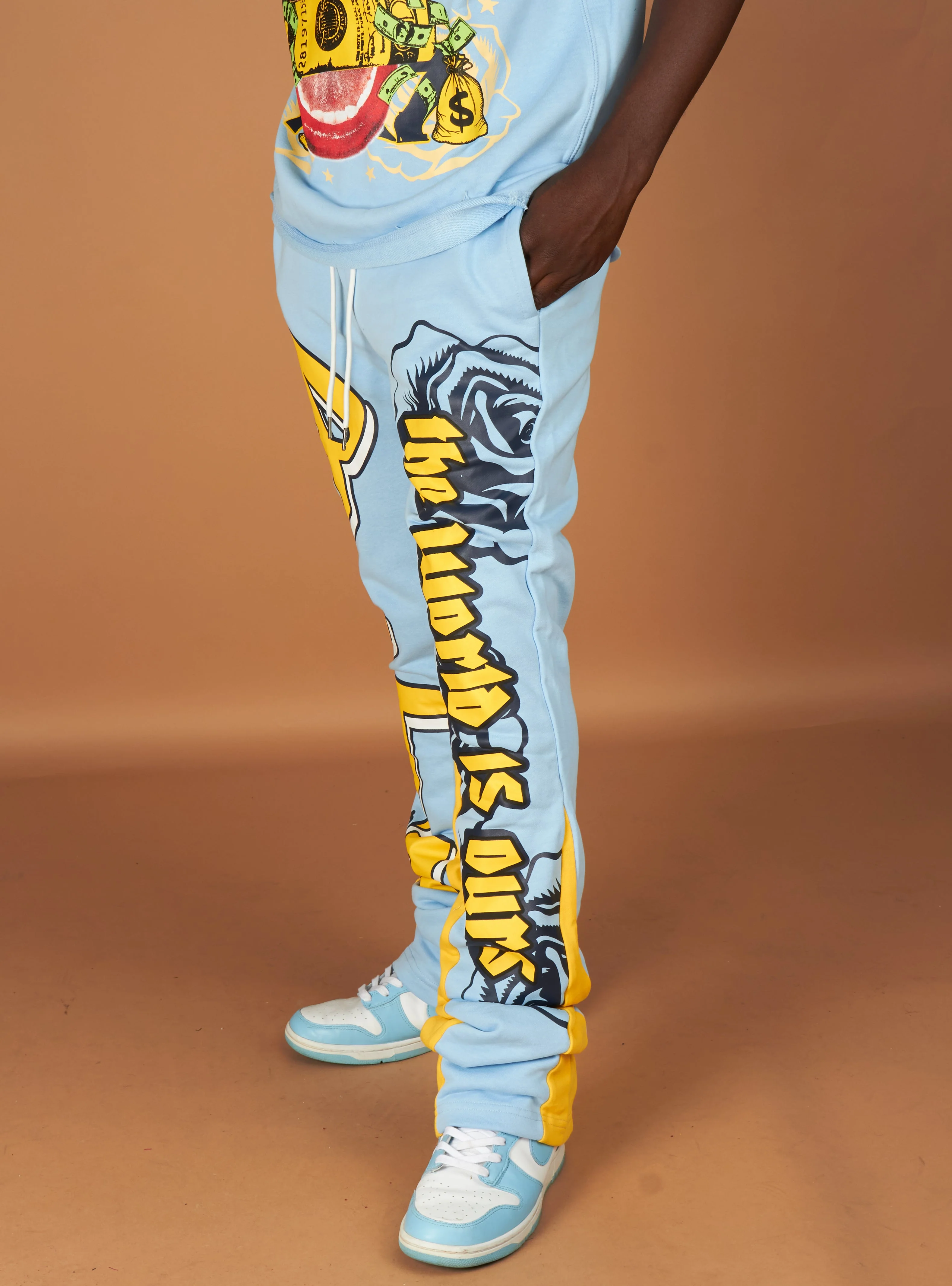 Politics Sweatsuit - Sven - Light Blue - 441 - Image 8