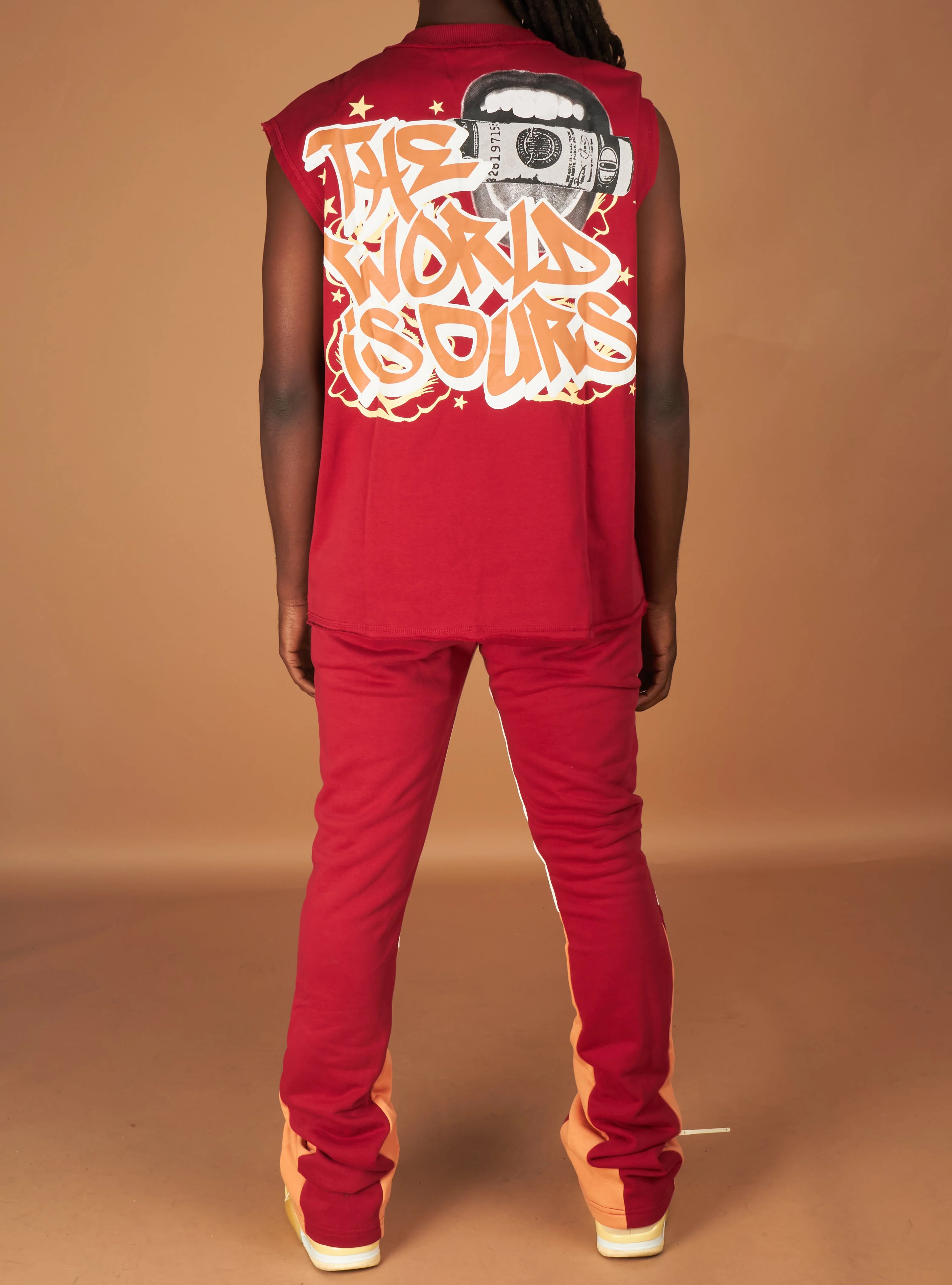 Politics Sweatsuit - Sven - Red - 442 - Image 3