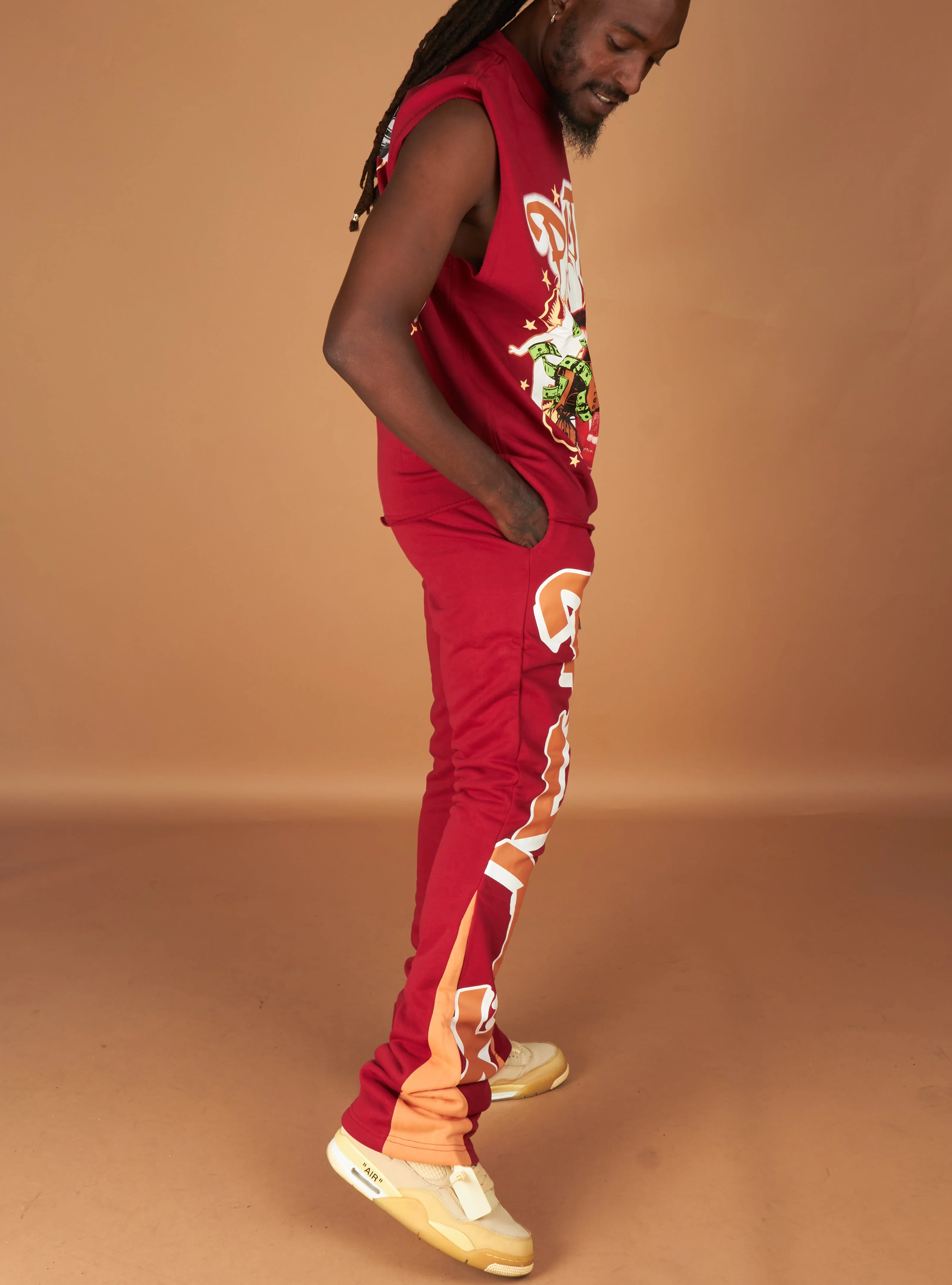 Politics Sweatsuit - Sven - Red - 442 - Image 7