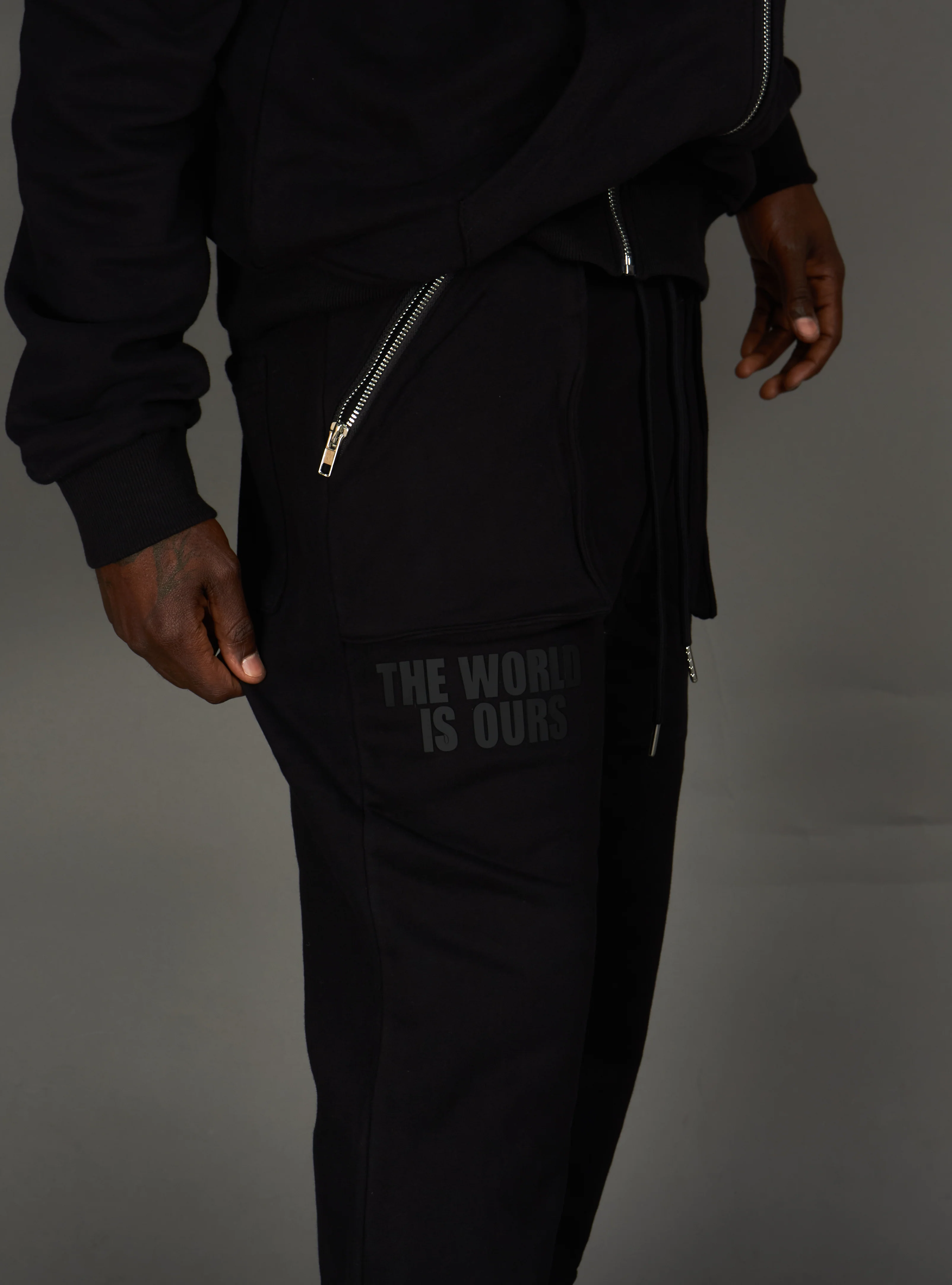 Politics Sweatsuit - Twin - Black - 180 - Image 8
