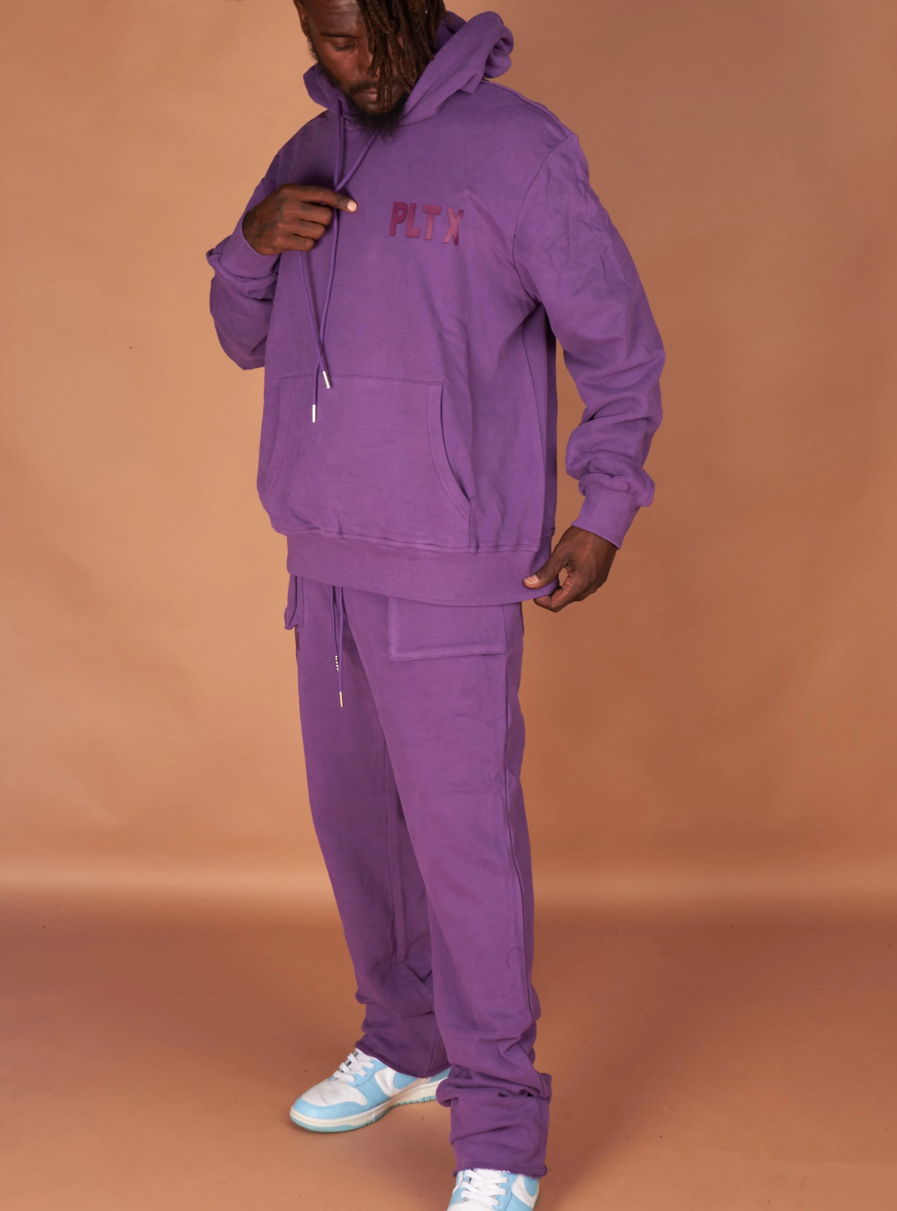 Politics Sweatsuit - Warden - Purple - 814/268 - Image 3