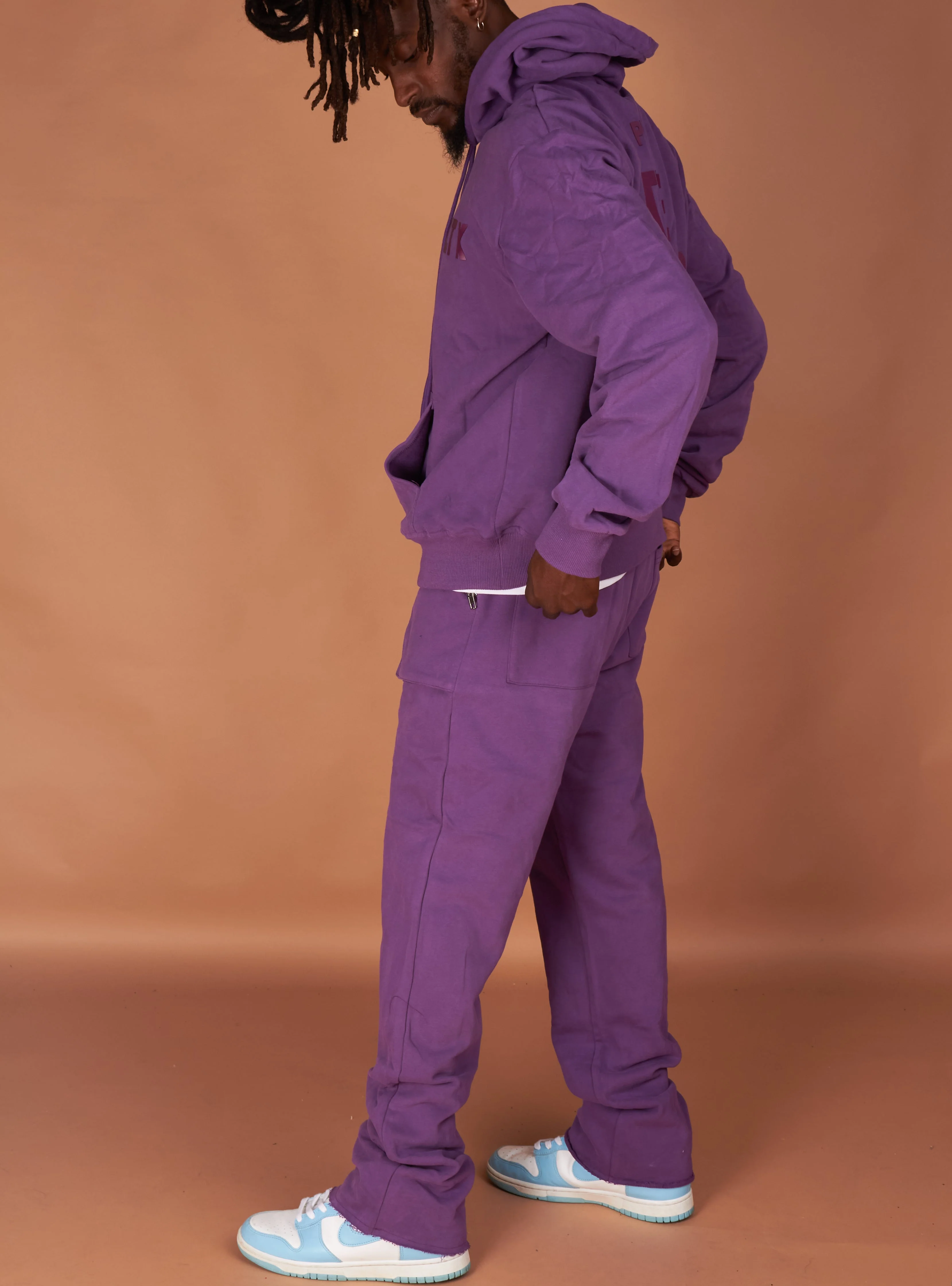 Politics Sweatsuit - Warden - Purple - 814/268 - Image 4