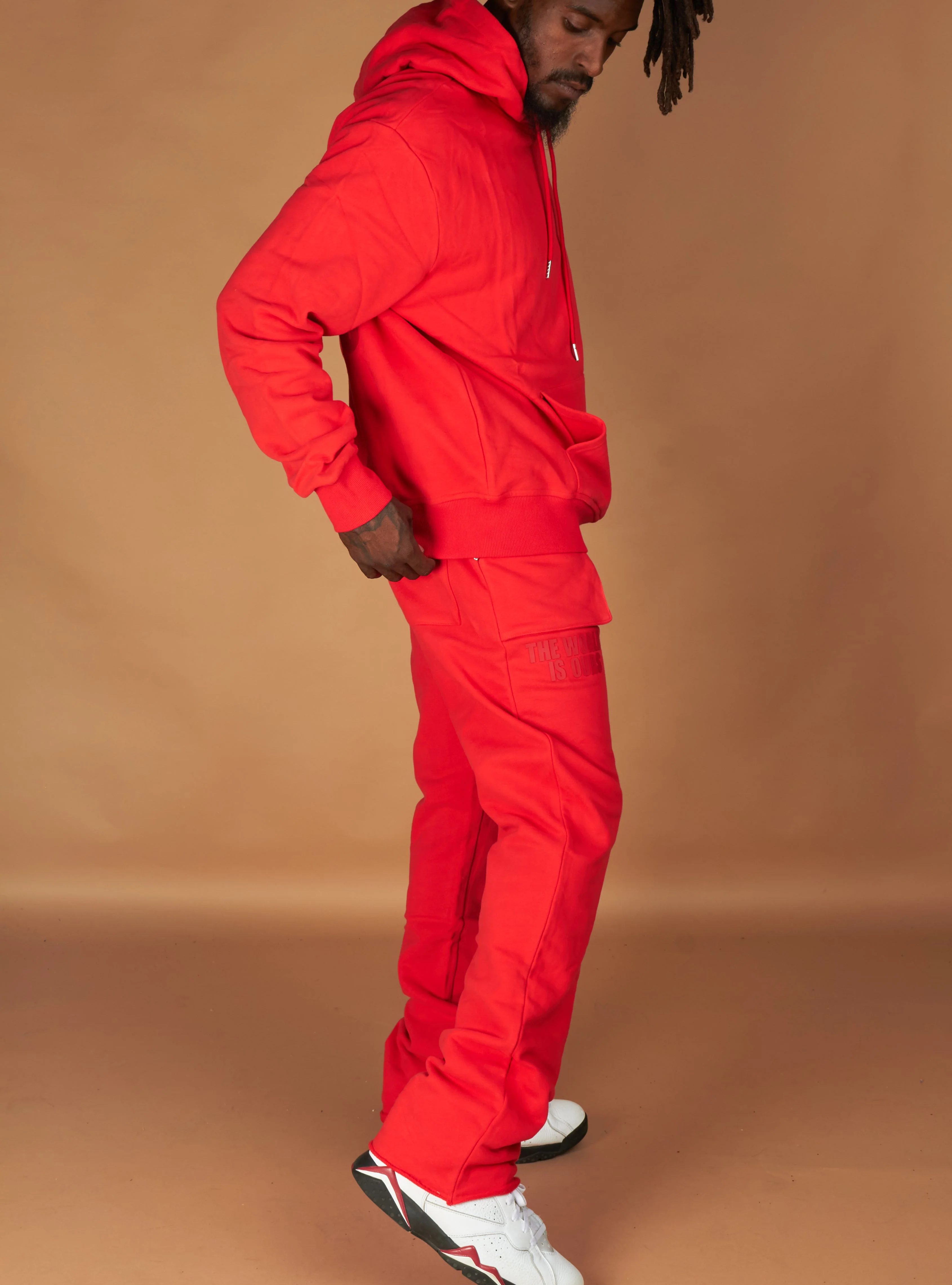 Politics Sweatsuit - Warden - Red - 812/266 - Image 3