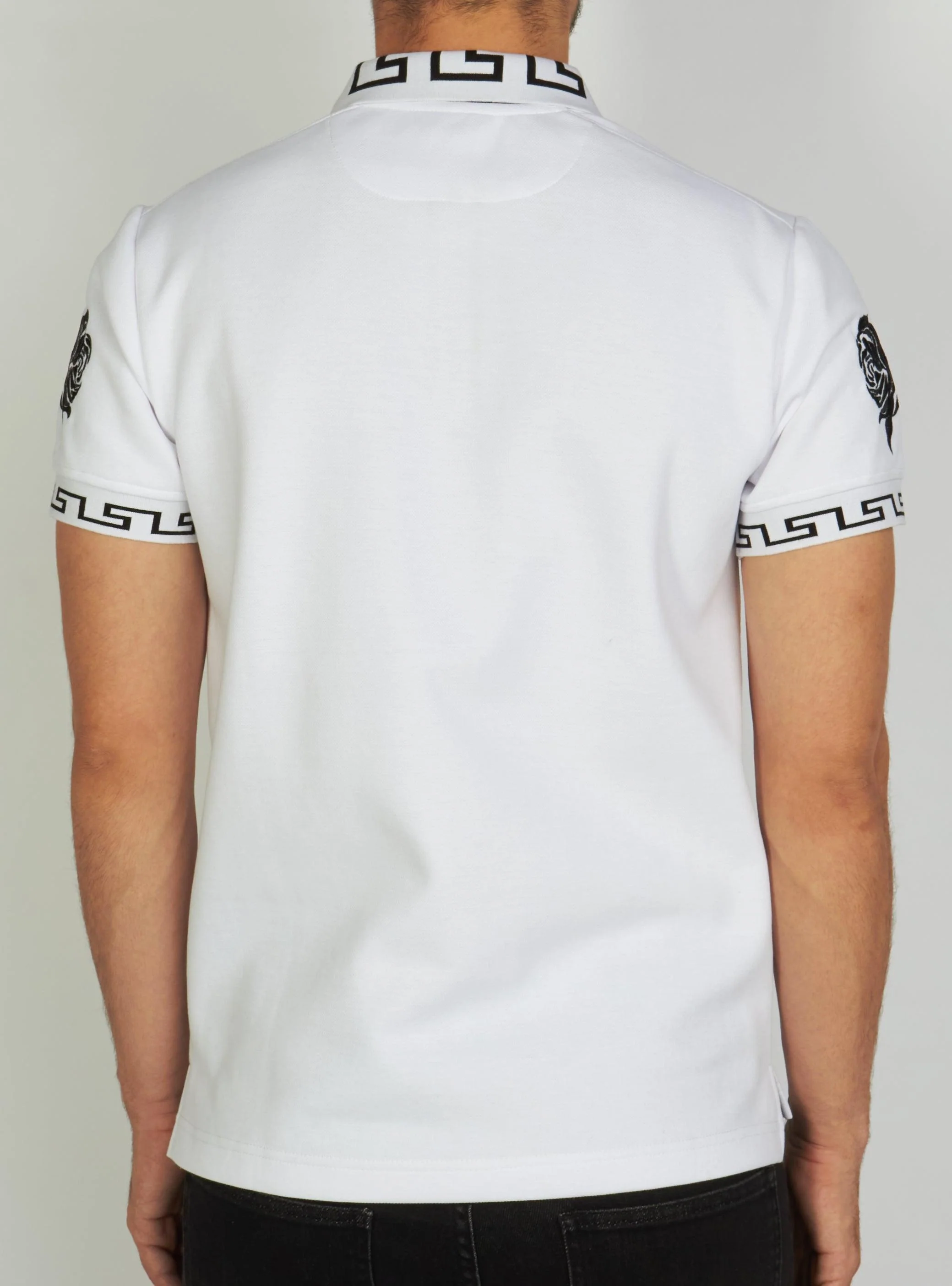 Politics T-Shirt - Allen Polo - White And Black - ALLEN155 - Image 3