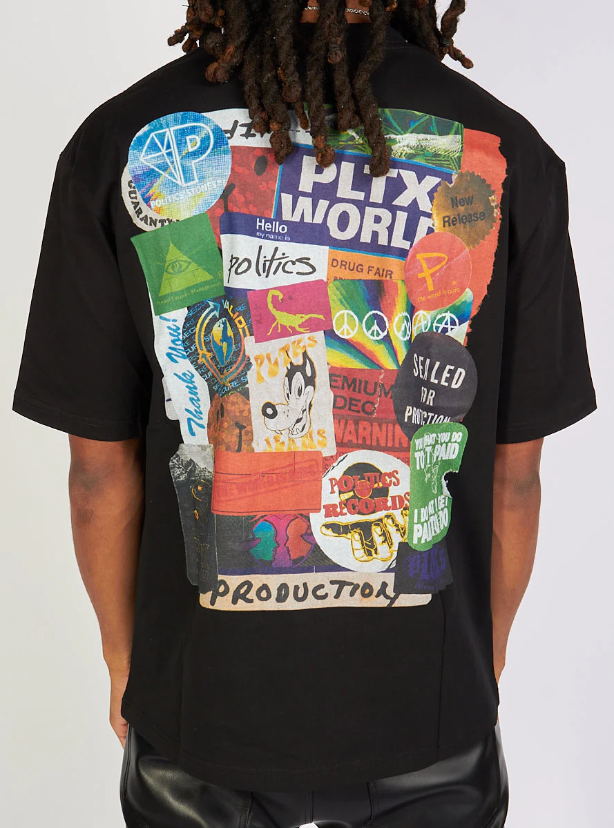Politics T-Shirt - Black - Wilkins102 - Image 2