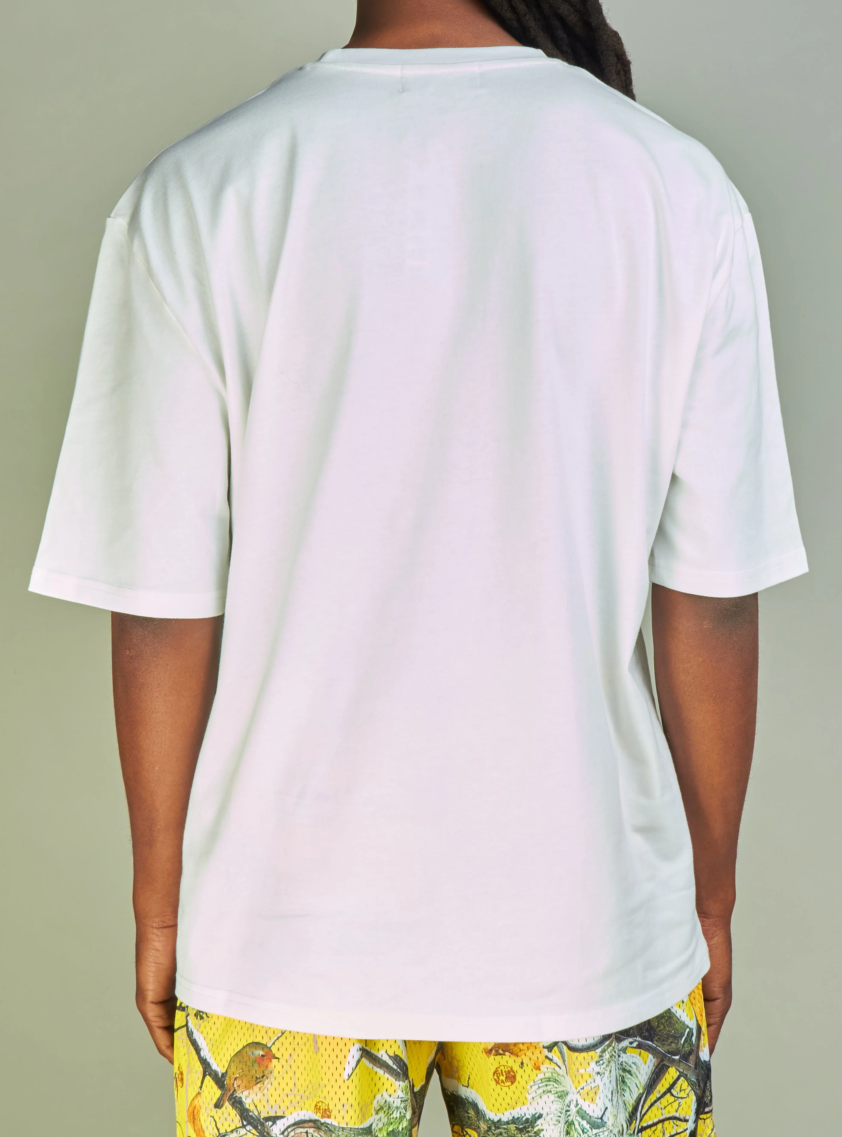 Politics T-Shirt - Mott - White and Yellow - 904 - Image 5