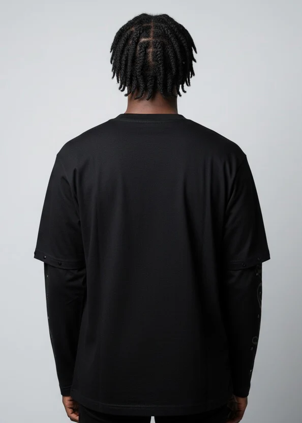 Politics T-Shirt - Stafan - Jet Black - 954 - Image 2