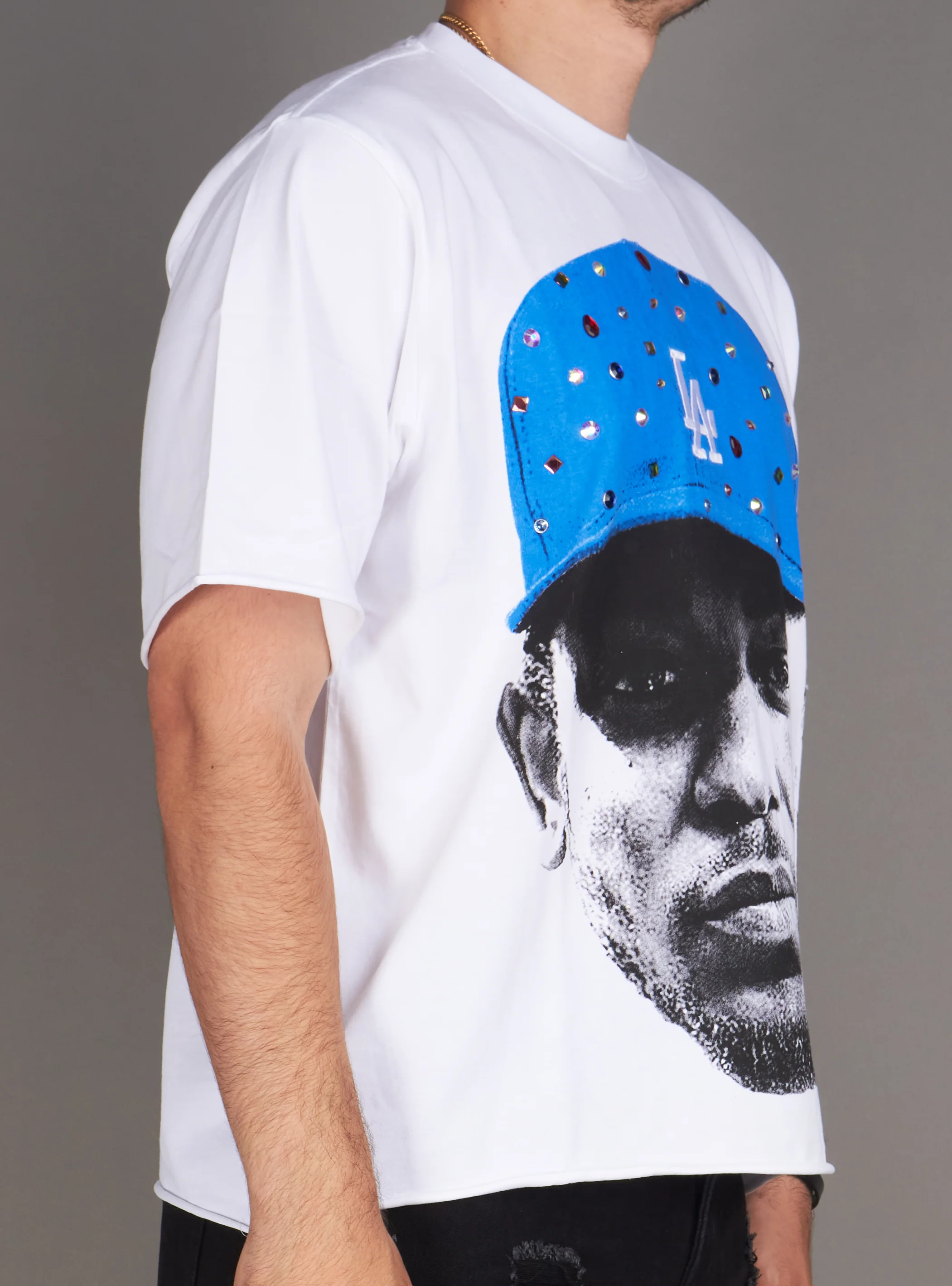 Politics T-Shirt - Stafan - White And Blue - 317 - Image 2