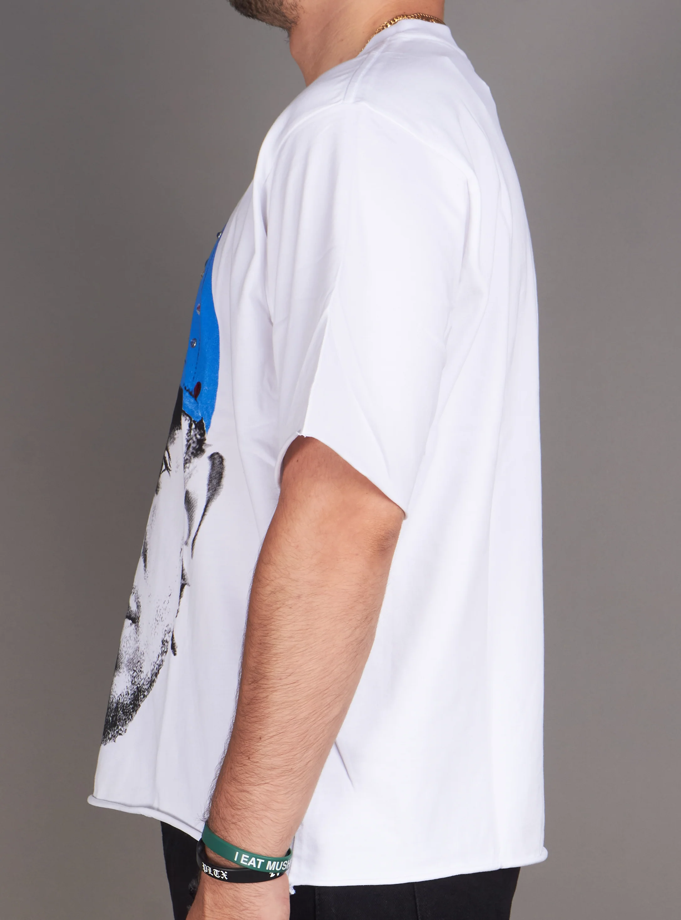 Politics T-Shirt - Stafan - White And Blue - 317 - Image 5
