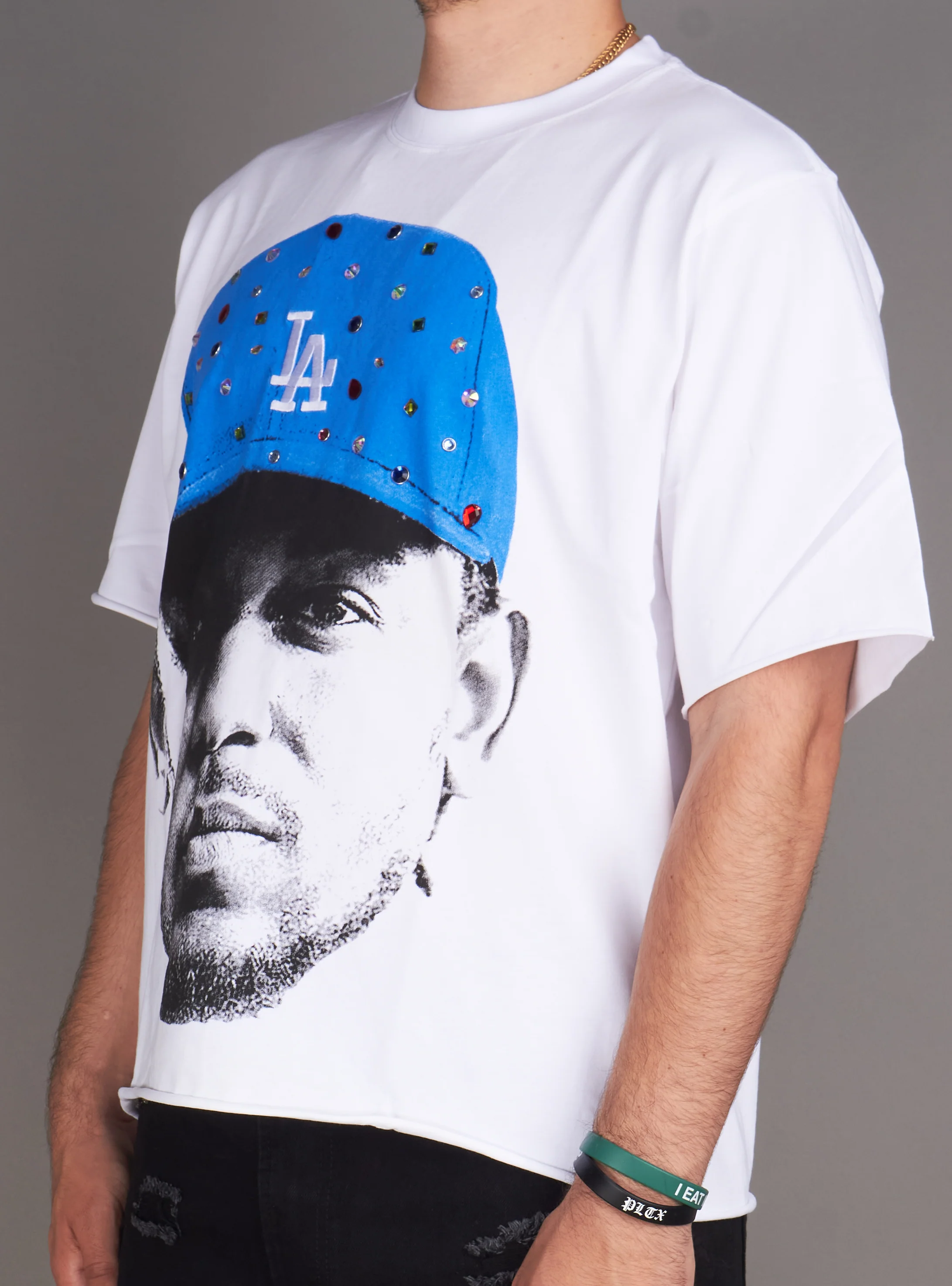 Politics T-Shirt - Stafan - White And Blue - 317 - Image 6