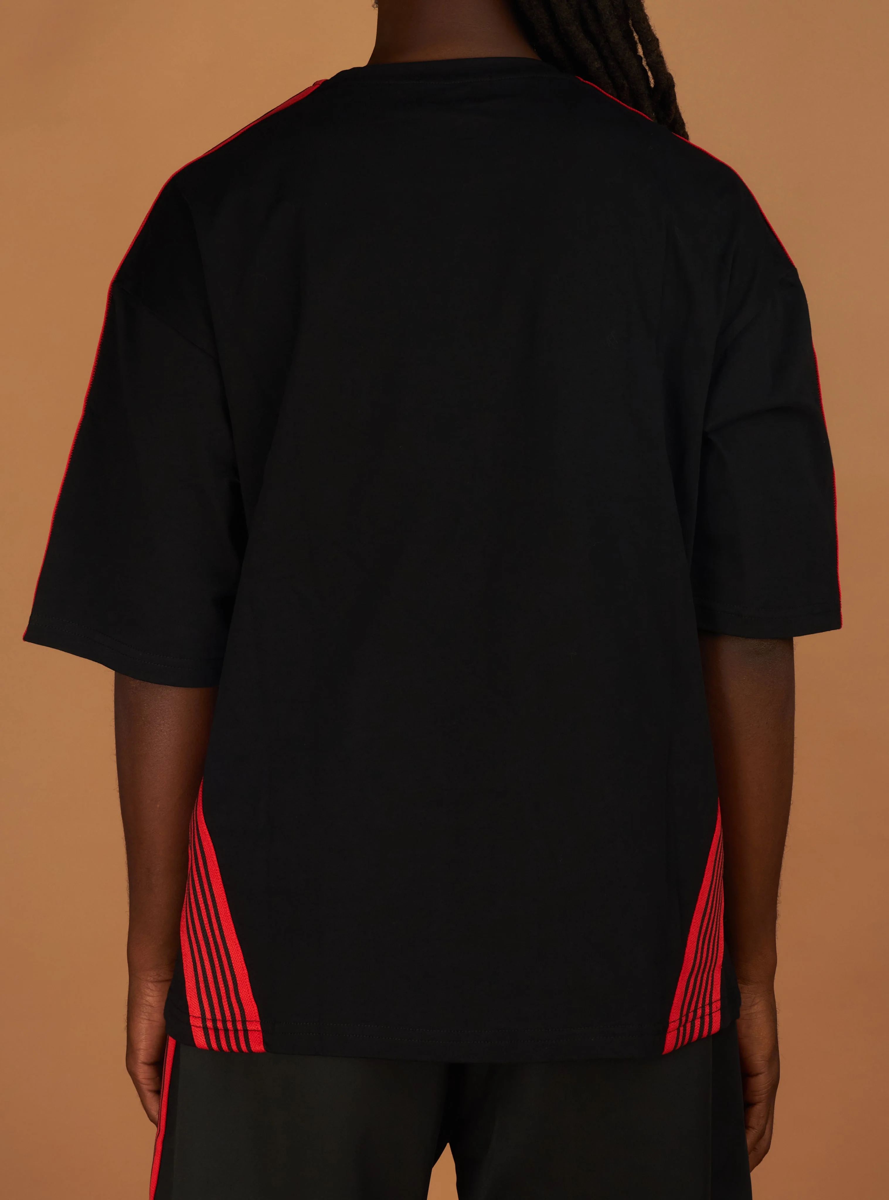Politics T-Shirt - Tinker - Black With Red - 350 - Image 3