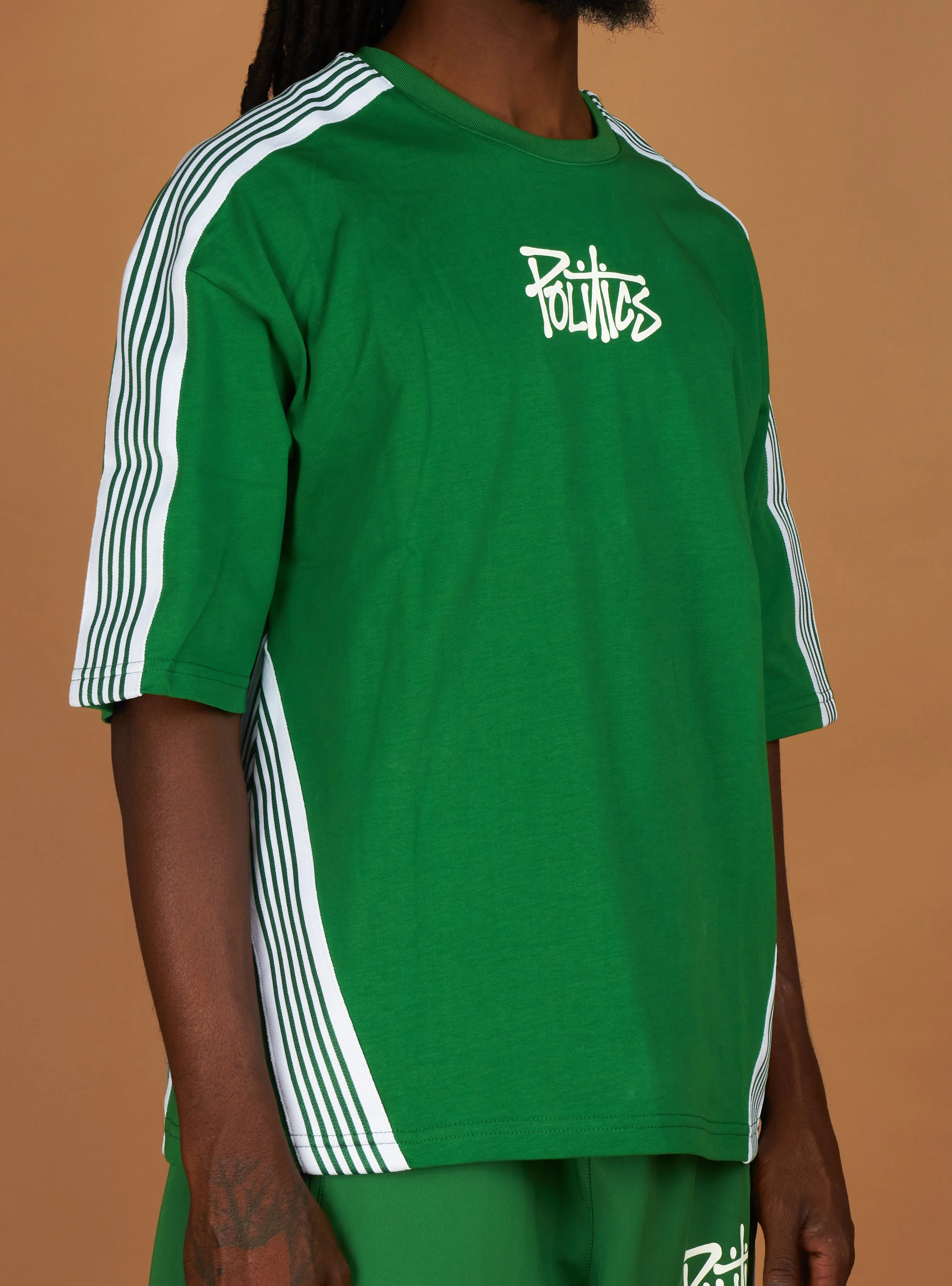 Politics T-Shirt - Tinker - Green  - 354 - Image 4